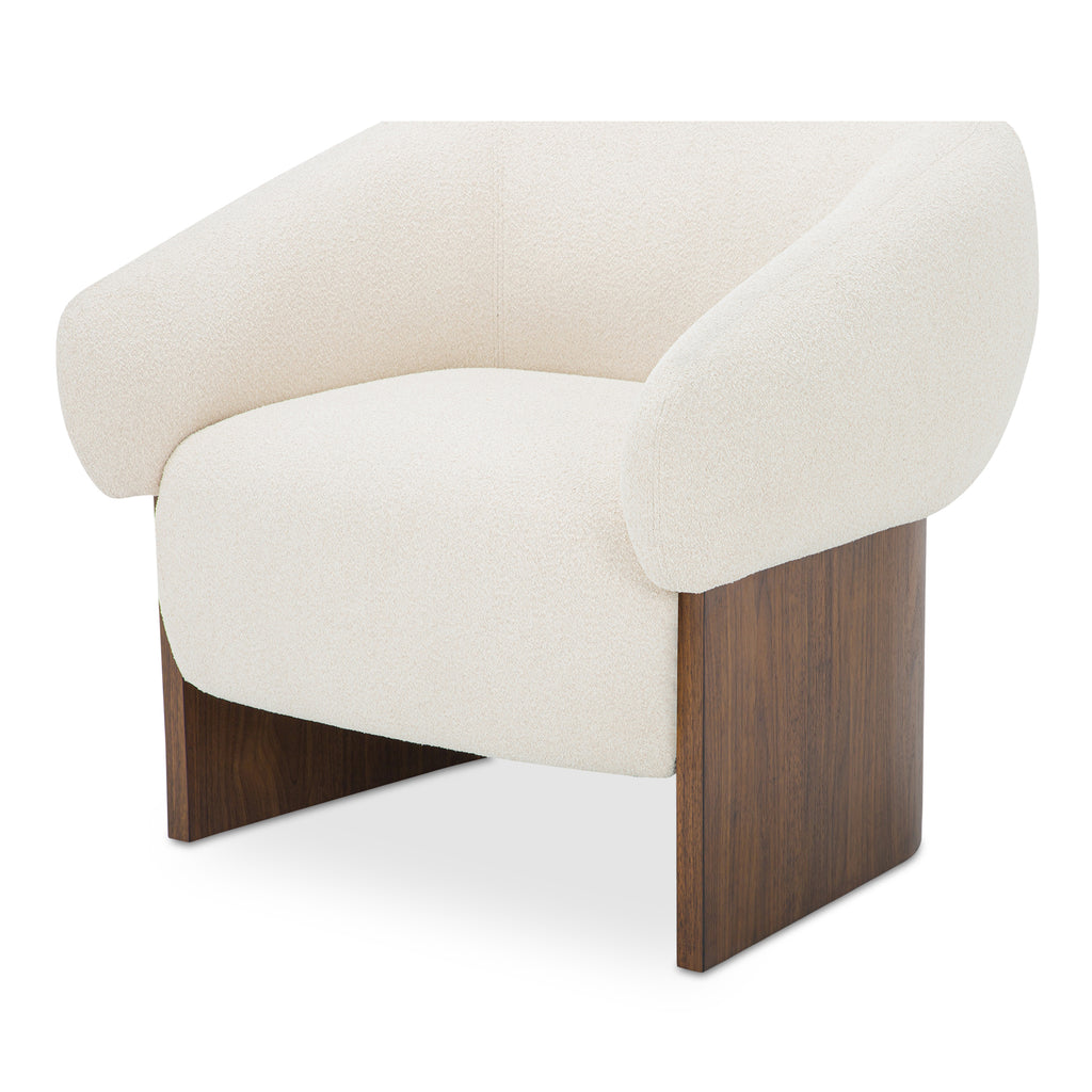 Otto Accent Chair Flecked Cream