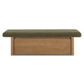 Gemma Storage Bench Dark Green