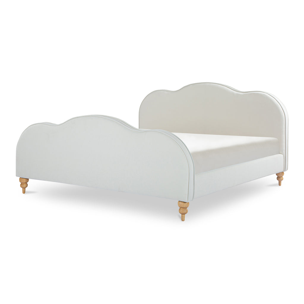 Jacqueline King Bed Cream
