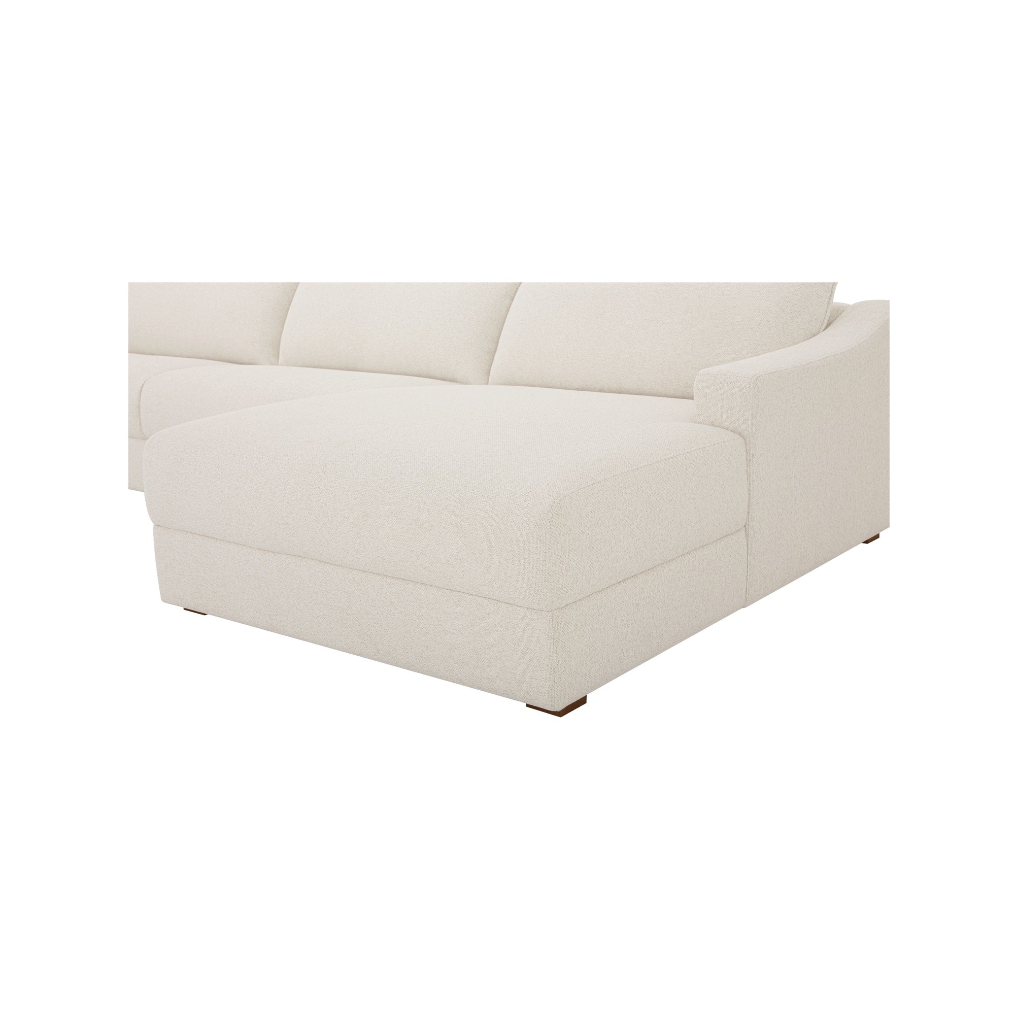 Farrow Sectional Flecked Oat Right