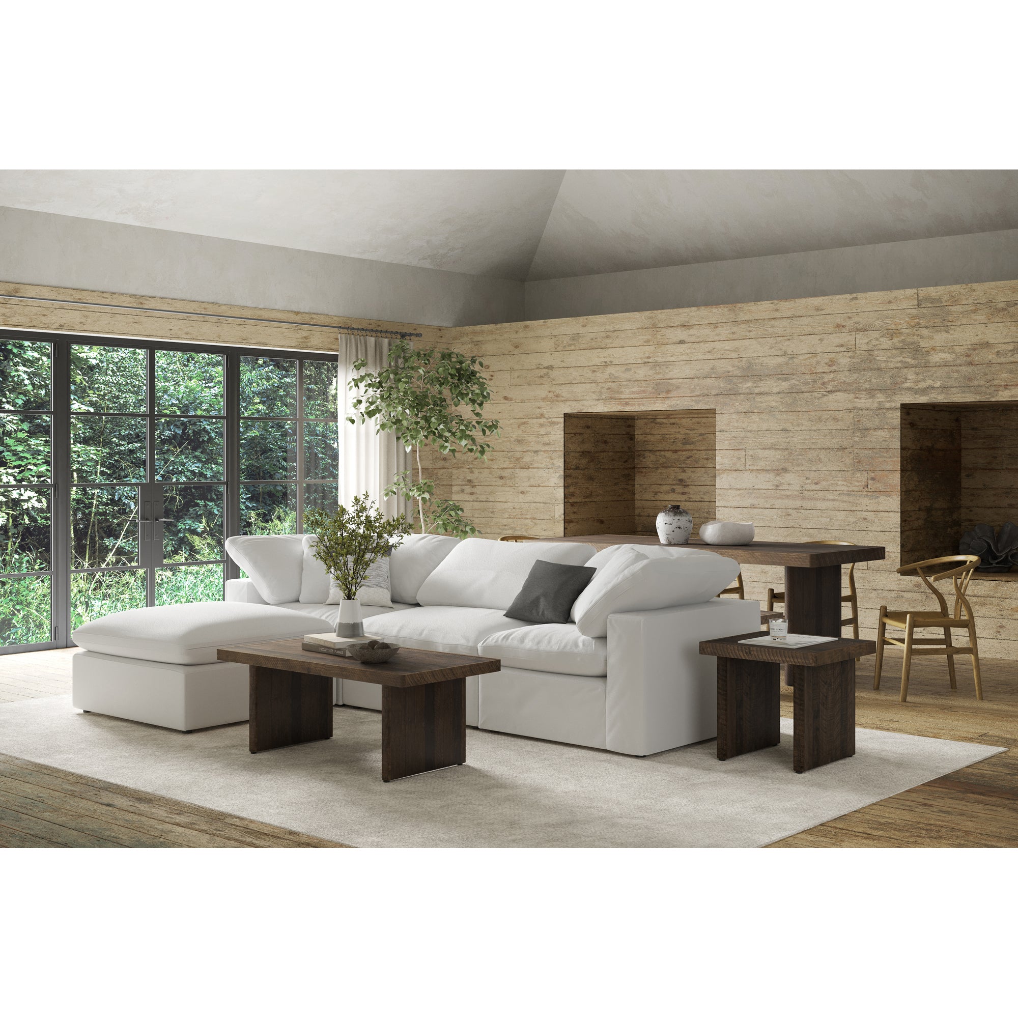 Monterey End Table Aged Brown