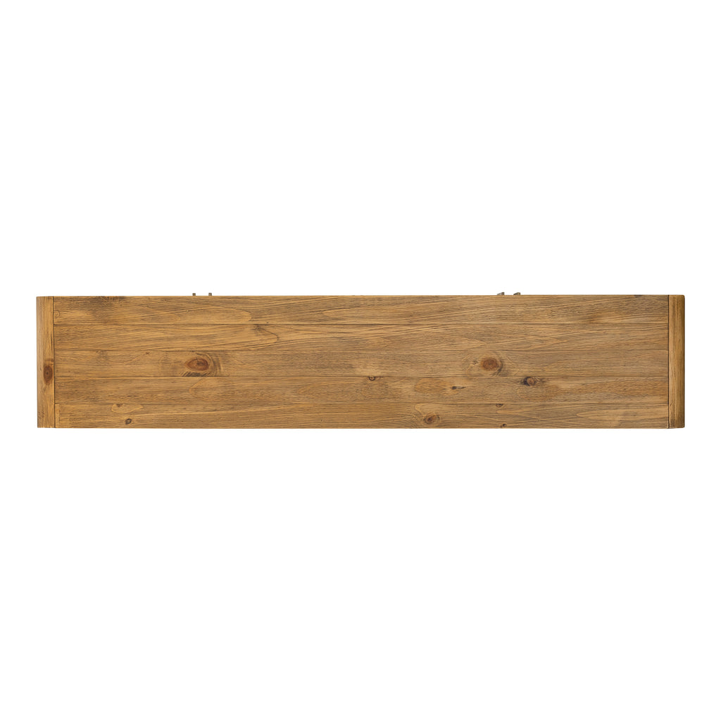 Monterey Media Cabinet Rustic Blonde