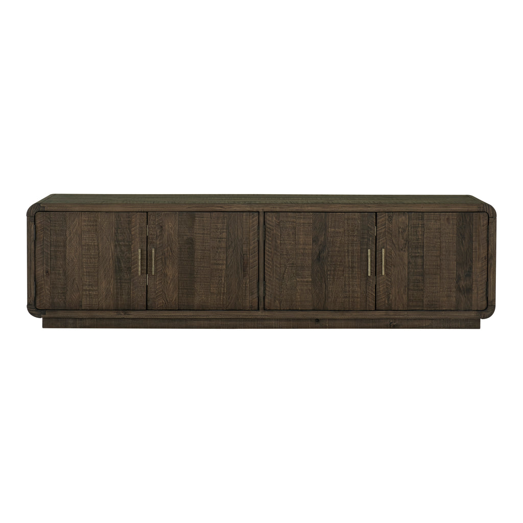 Monterey Media Cabinet Aged Brown