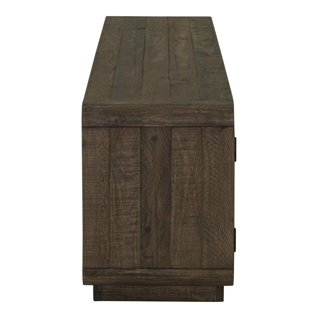 Monterey Media Cabinet Aged Brown