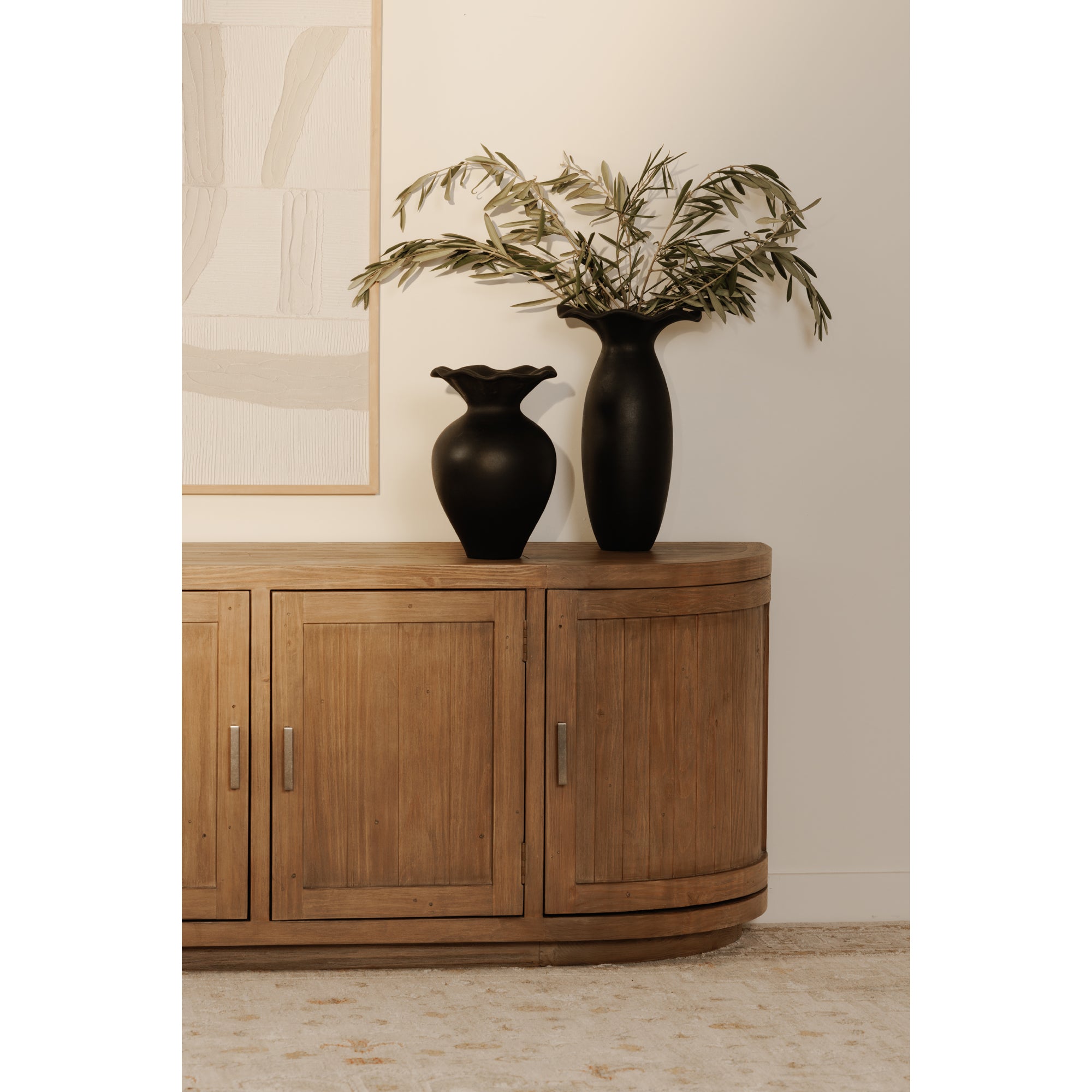 Nicola Media Cabinet Natural