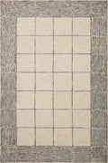 Chris Loves Julia x Loloi | Francis Collection | Cream / Black | FRA-02