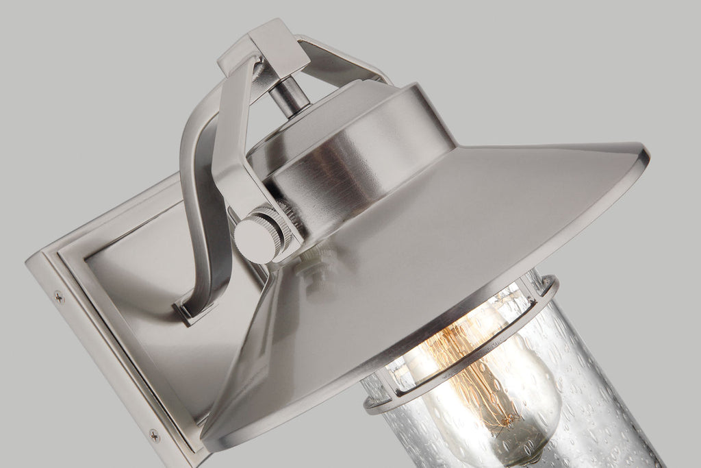 Boynton Small Lantern Painted Brushed Steel