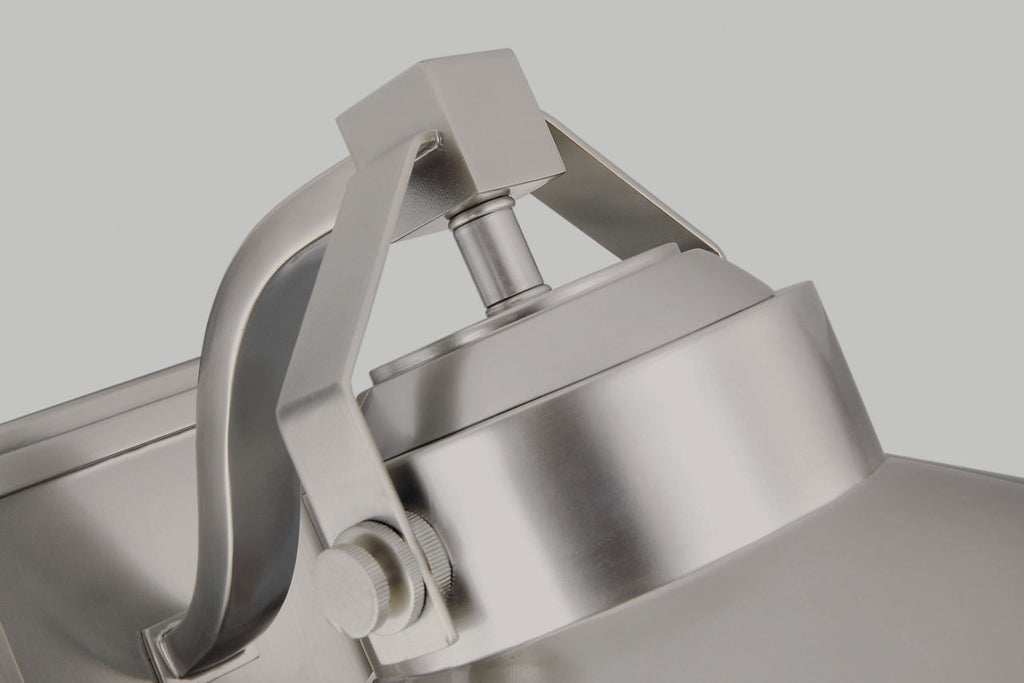 Boynton Large Lantern Painted Brushed Steel