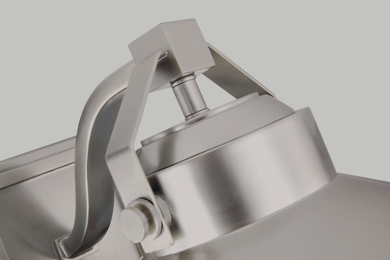 Boynton Large Lantern Painted Brushed Steel