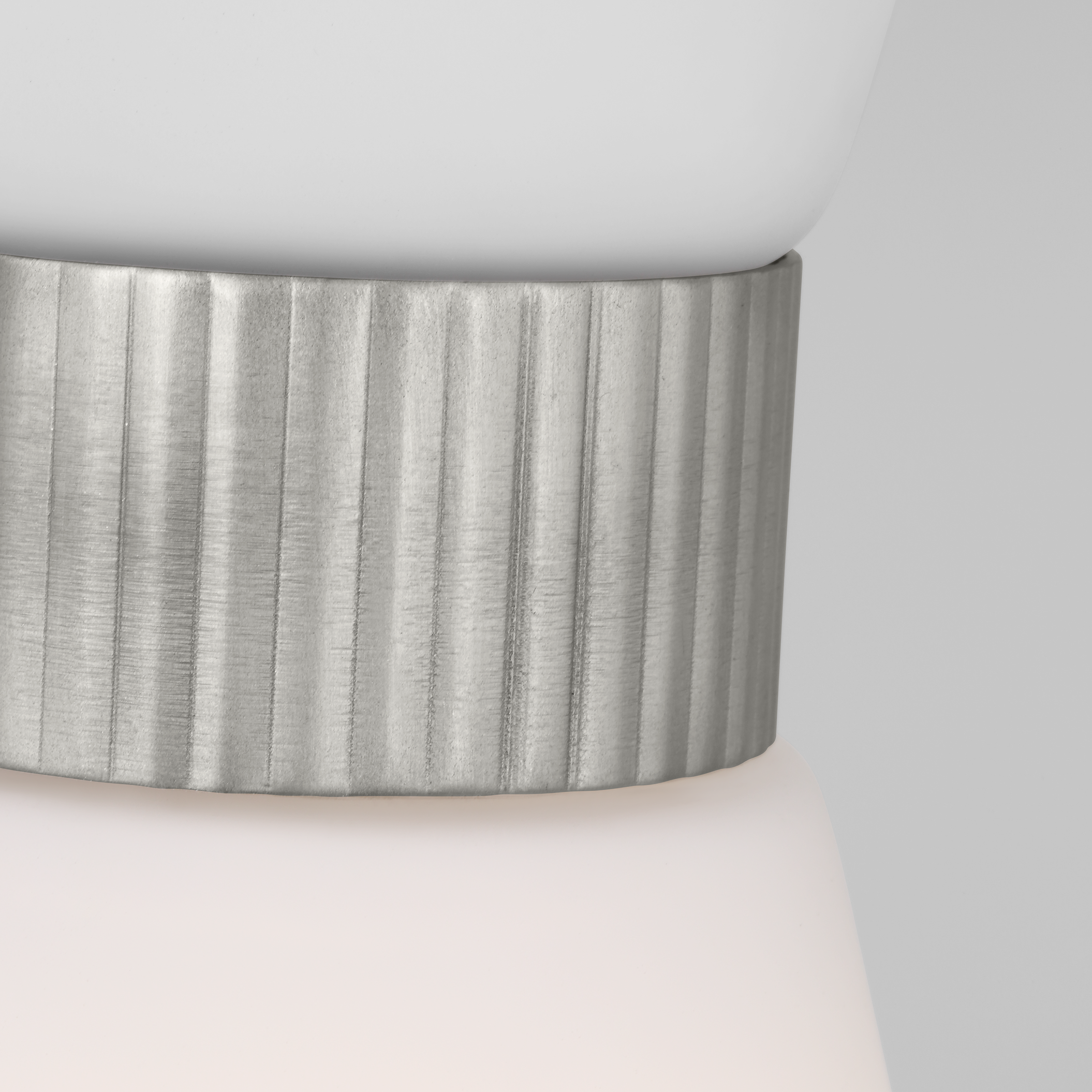 Belcarra Small Pendant Brushed Steel