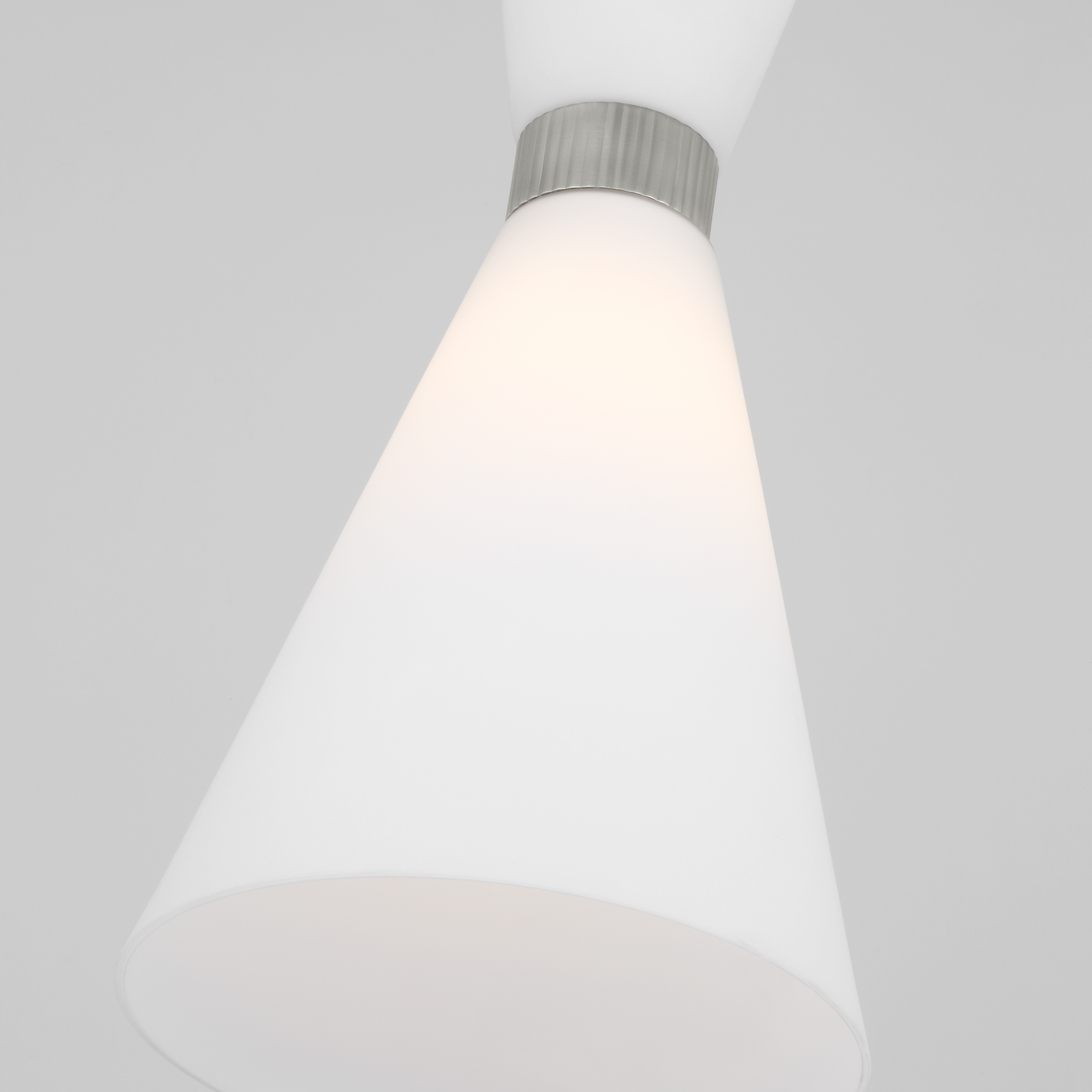 Belcarra Small Pendant Brushed Steel