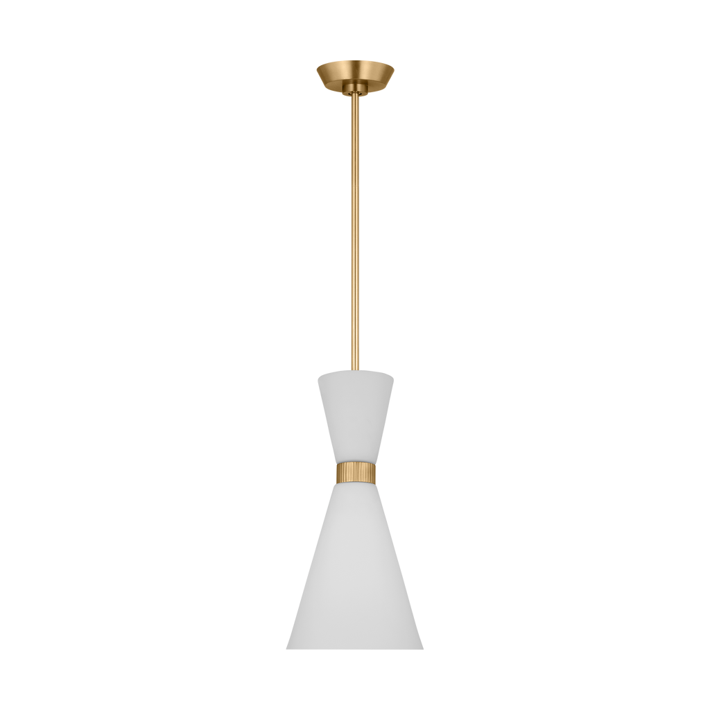 Belcarra Small Pendant Satin Brass