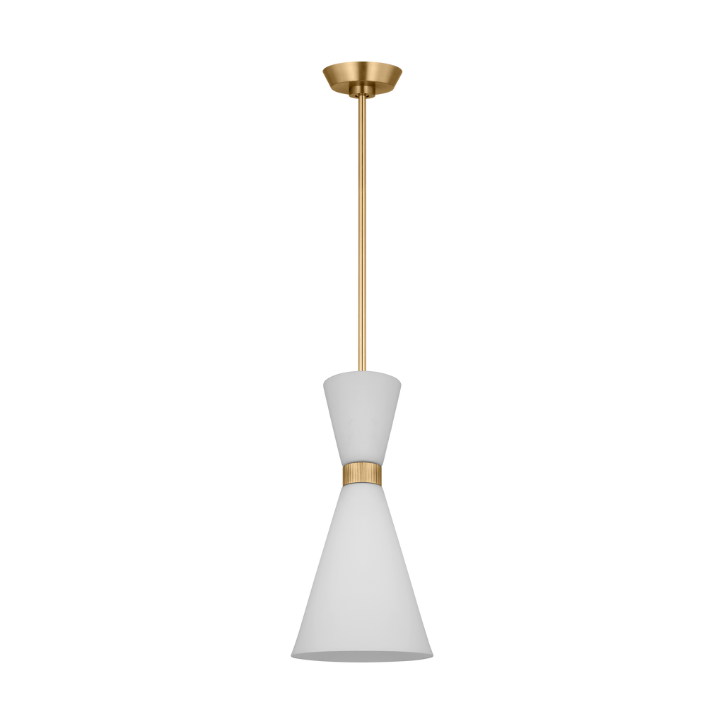 Belcarra Small Pendant Satin Brass