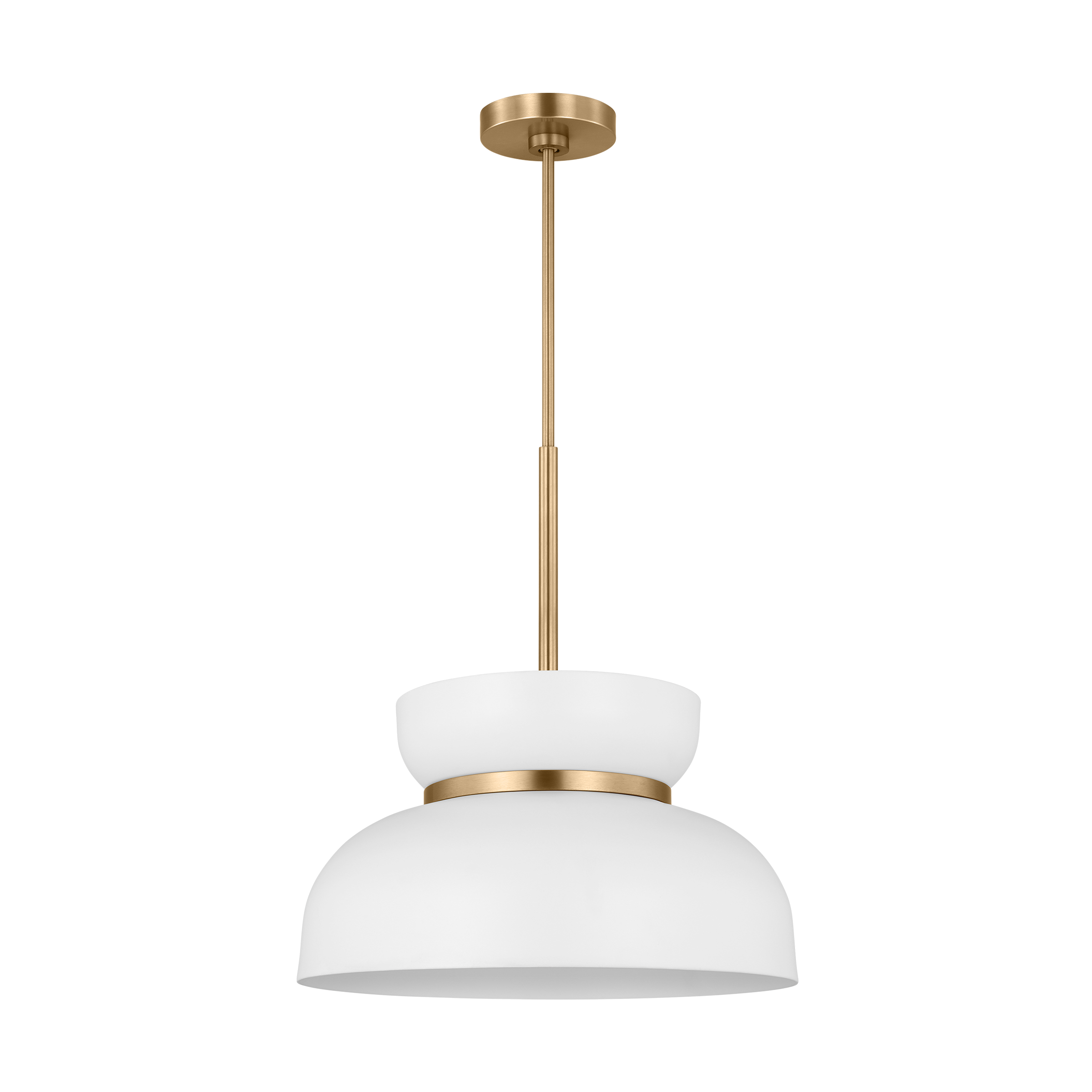 Pemberton Medium Pendant Matte White