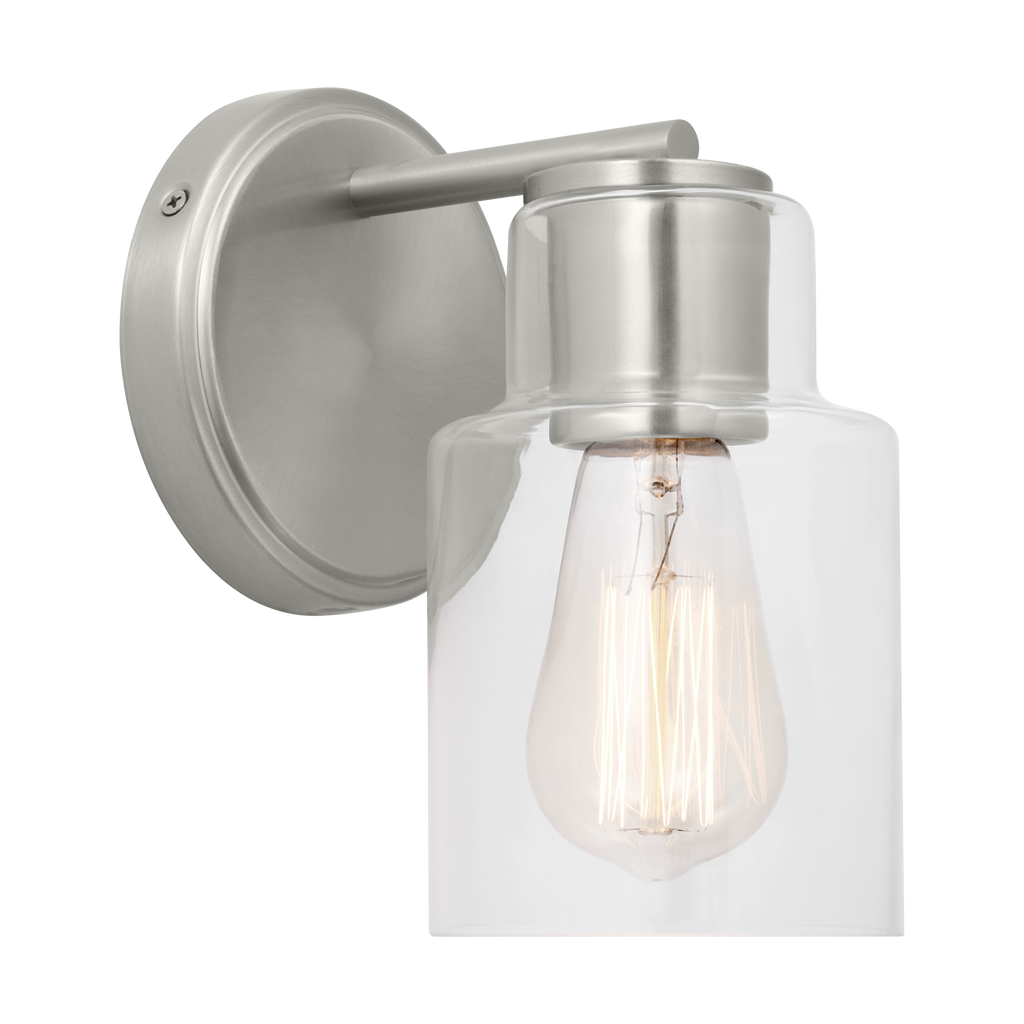 Sayward Small Sconce Brushed Steel