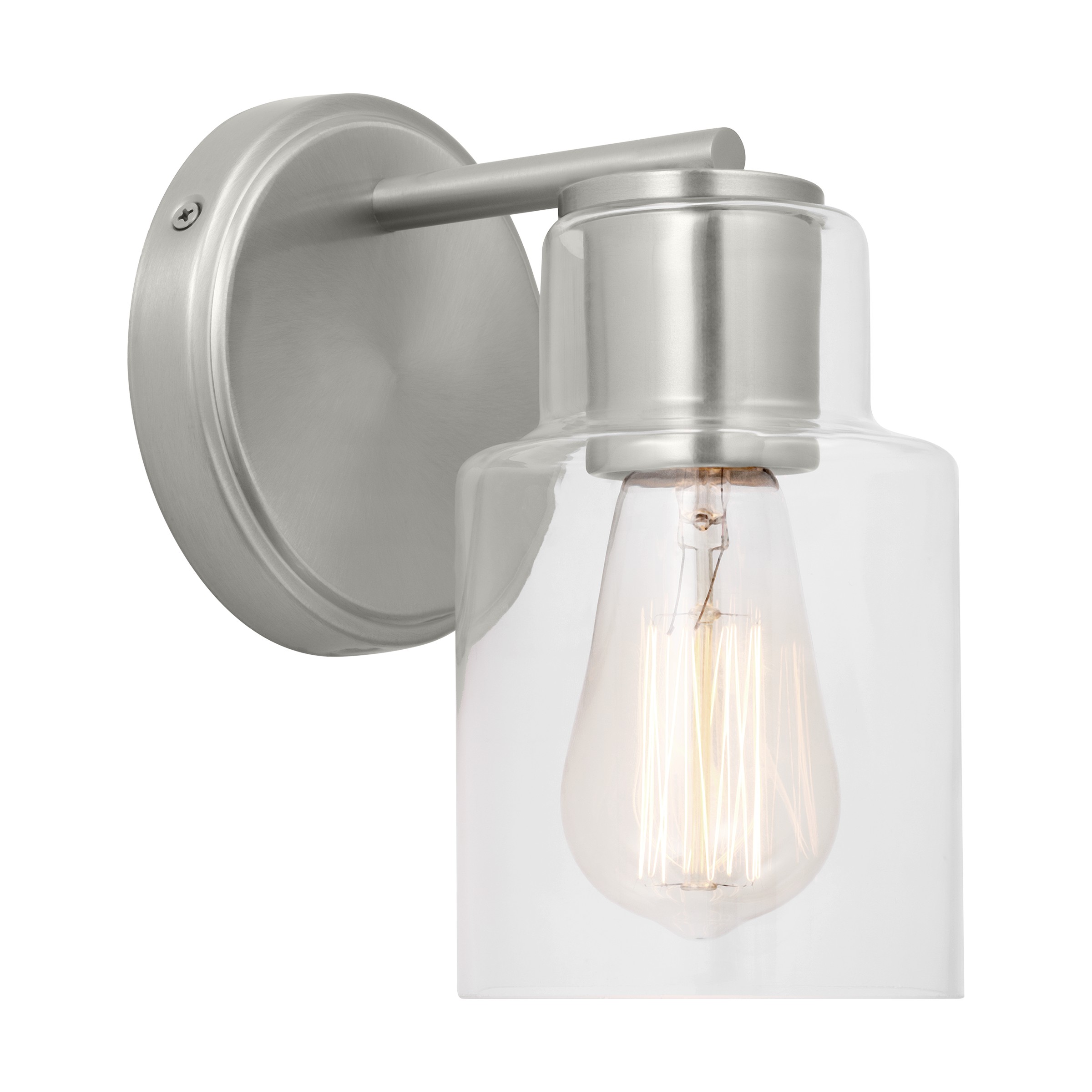 Sayward Small Sconce Brushed Steel