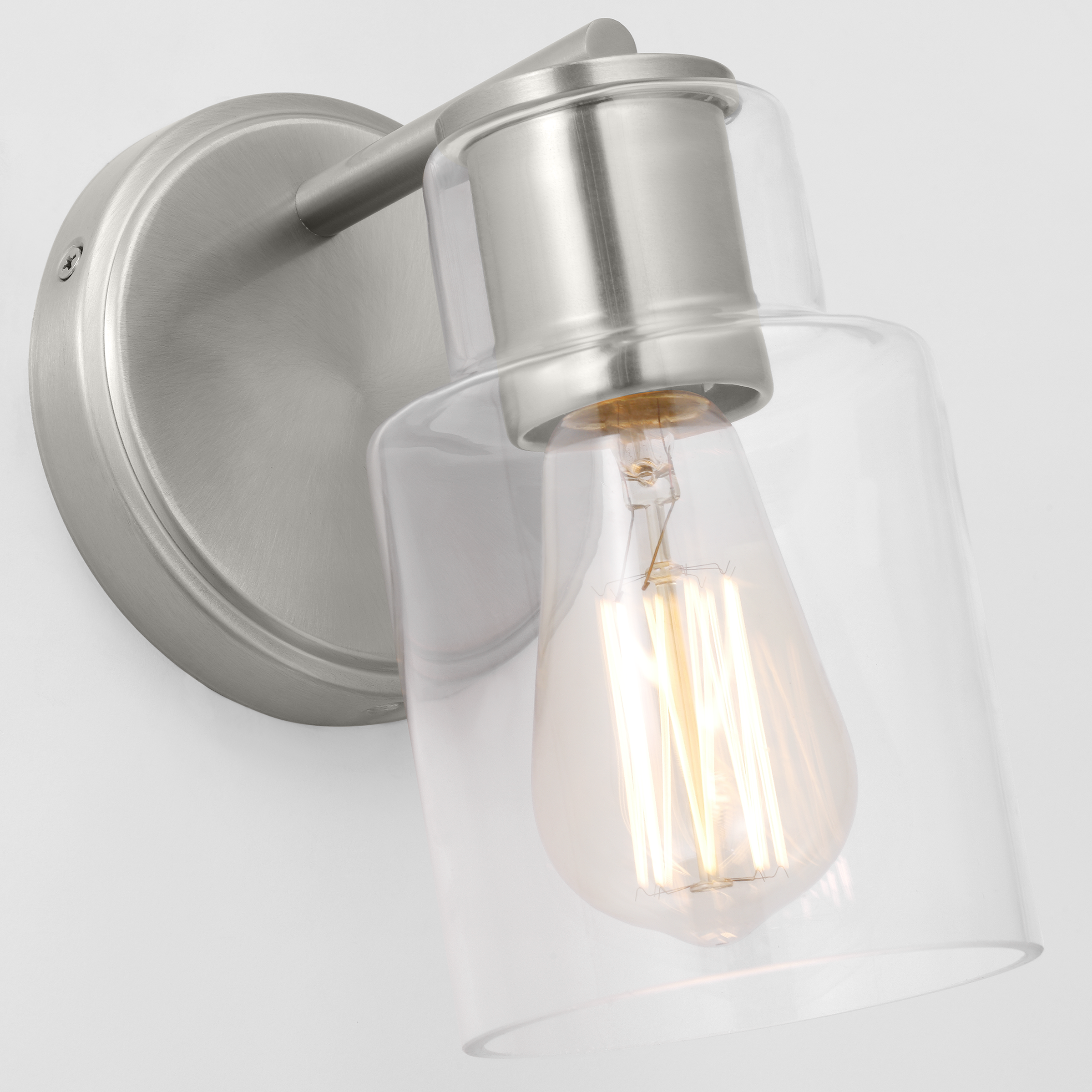 Sayward Small Sconce Brushed Steel