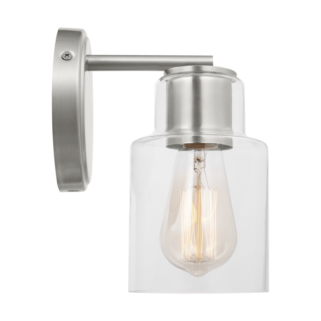 Sayward Small Sconce Brushed Steel