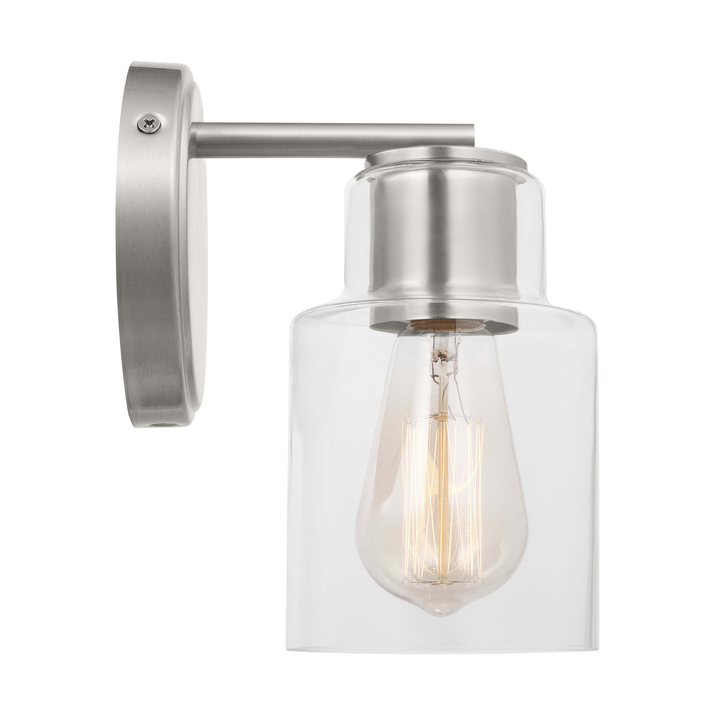 Sayward Small Sconce Brushed Steel