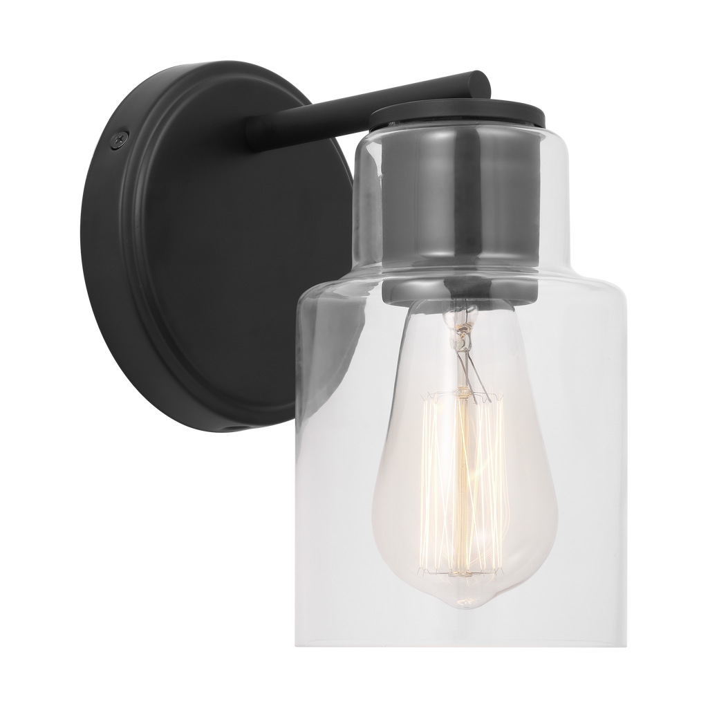 Sayward Small Sconce Midnight Black