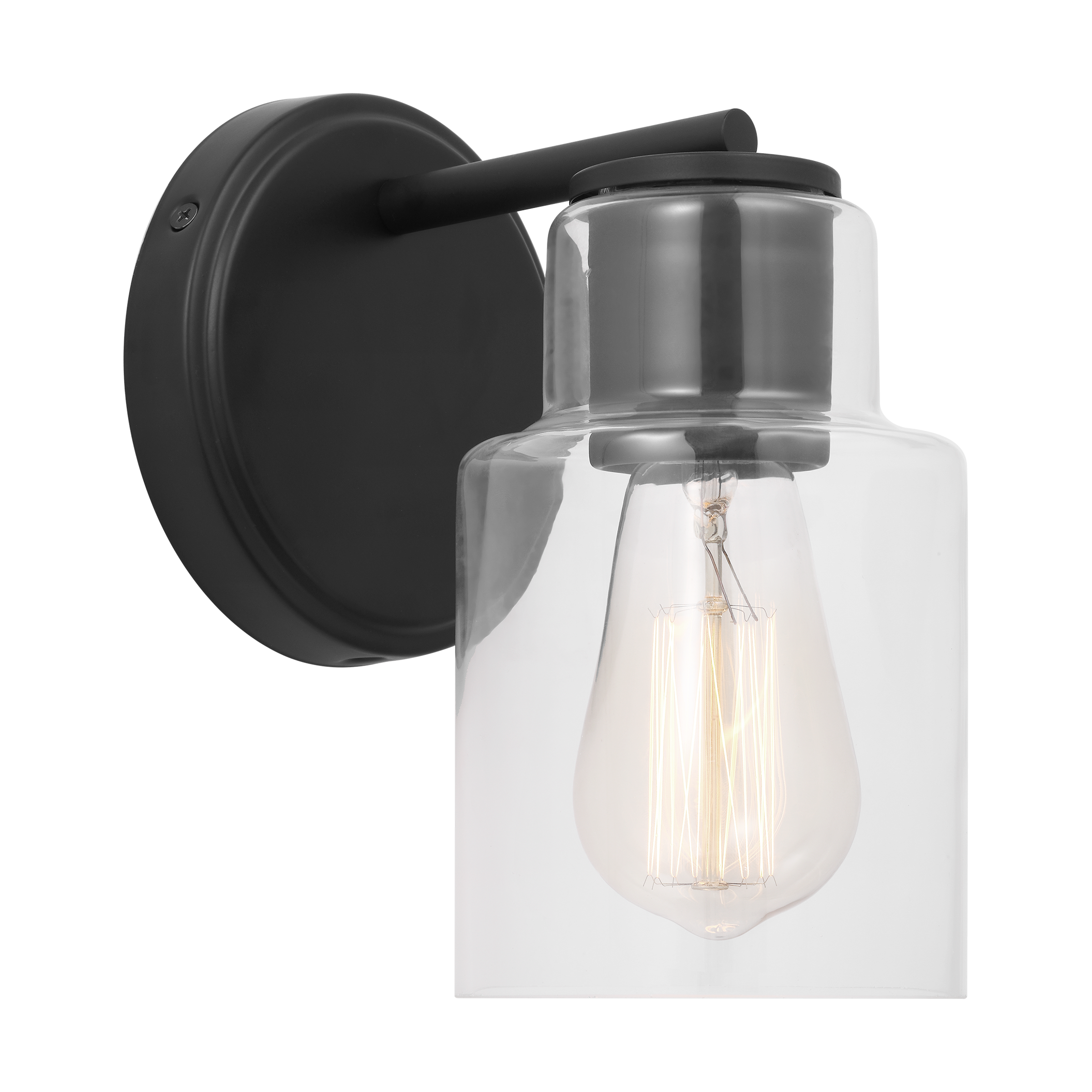 Sayward Small Sconce Midnight Black