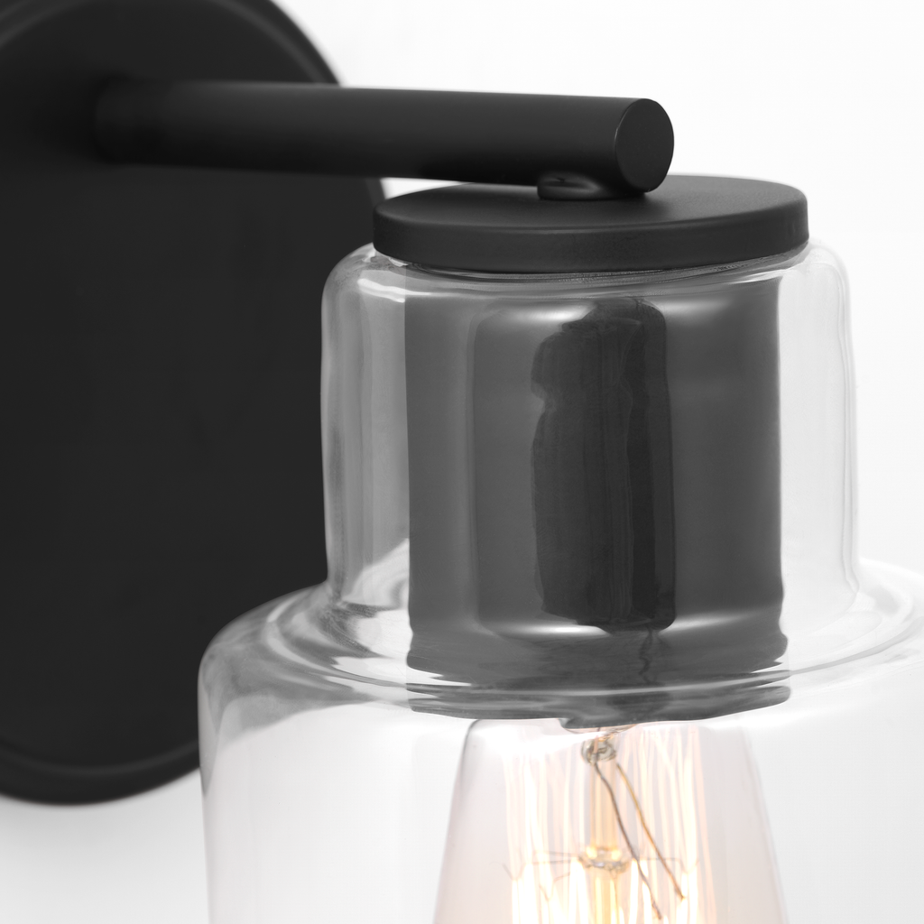 Sayward Small Sconce Midnight Black