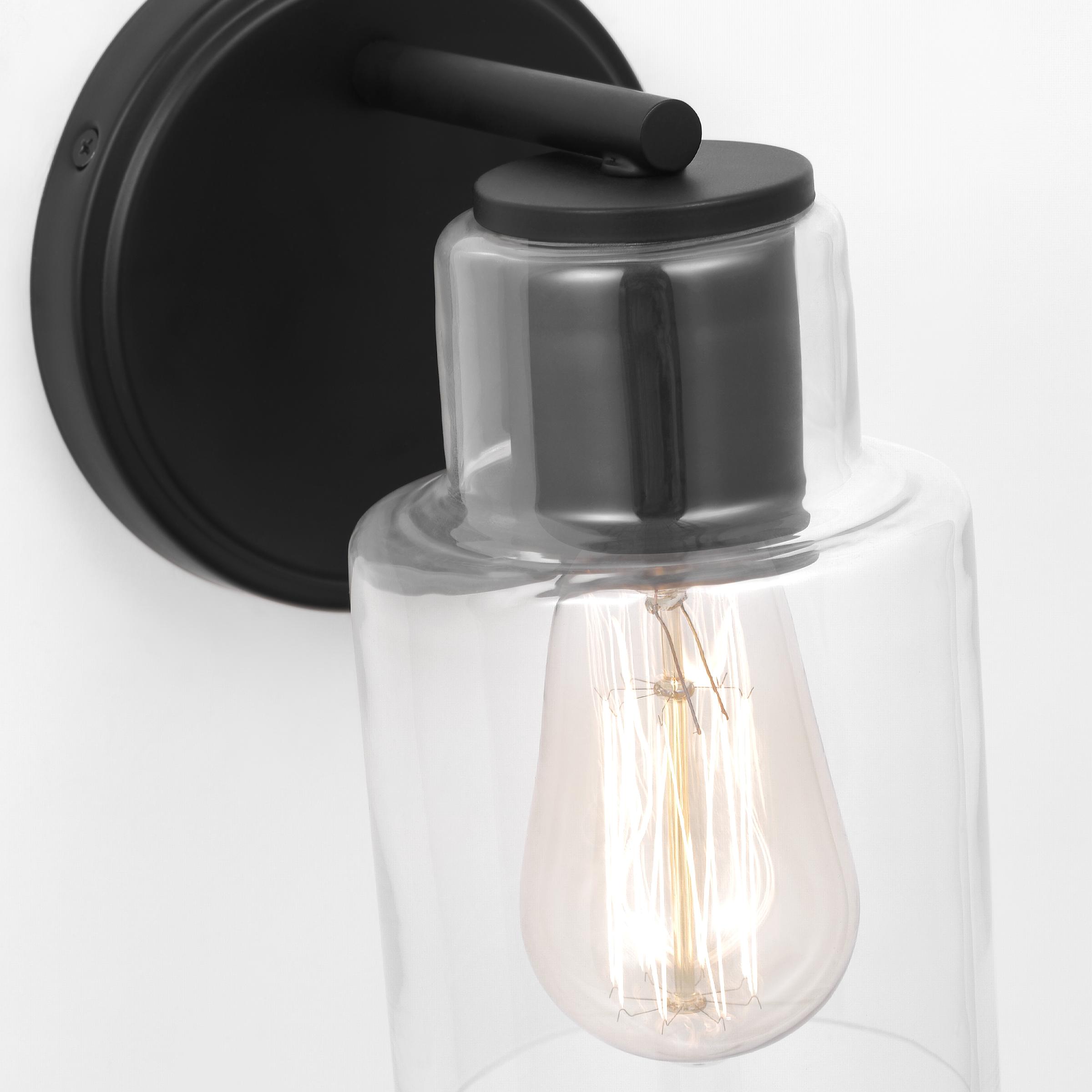 Sayward Small Sconce Midnight Black