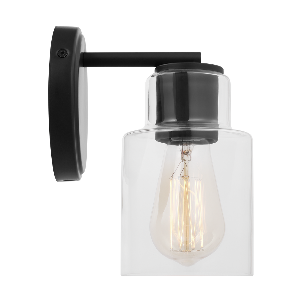 Sayward Small Sconce Midnight Black