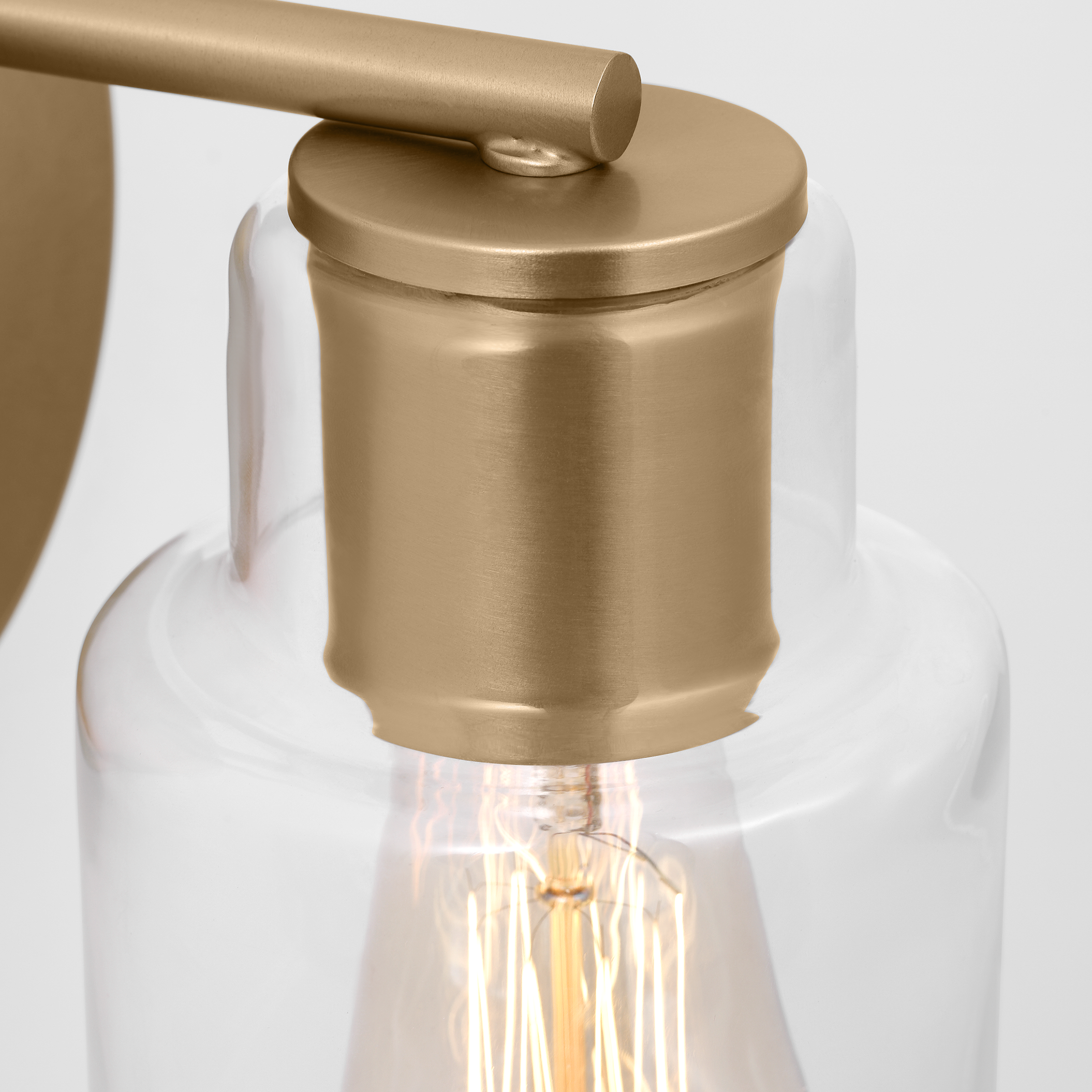 Sayward Small Sconce Satin Brass
