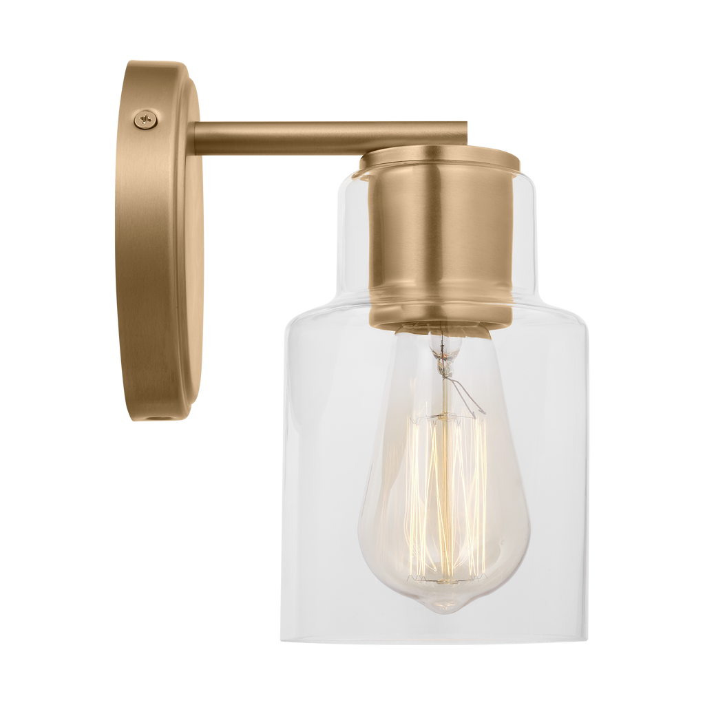 Sayward Small Sconce Satin Brass