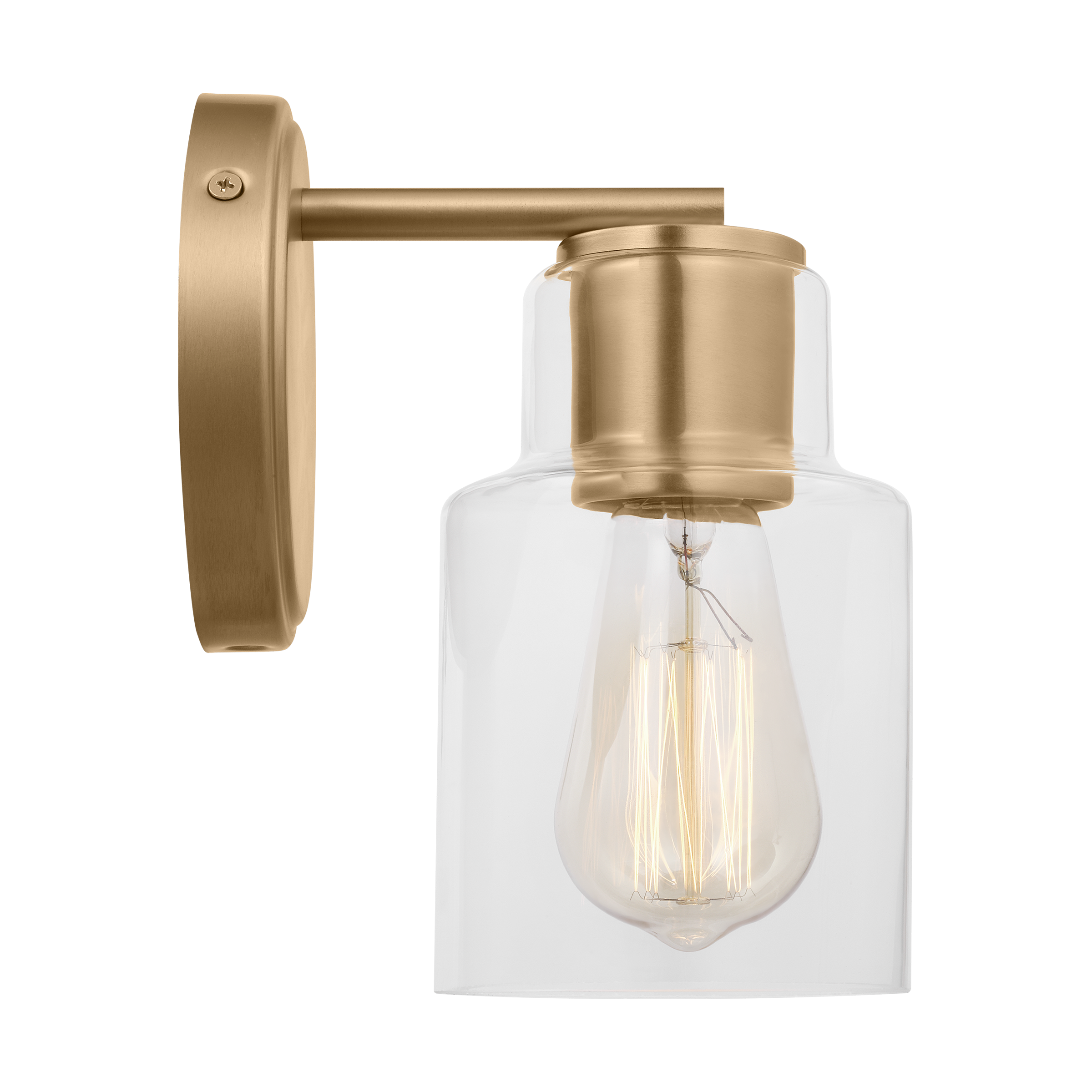 Sayward Small Sconce Satin Brass