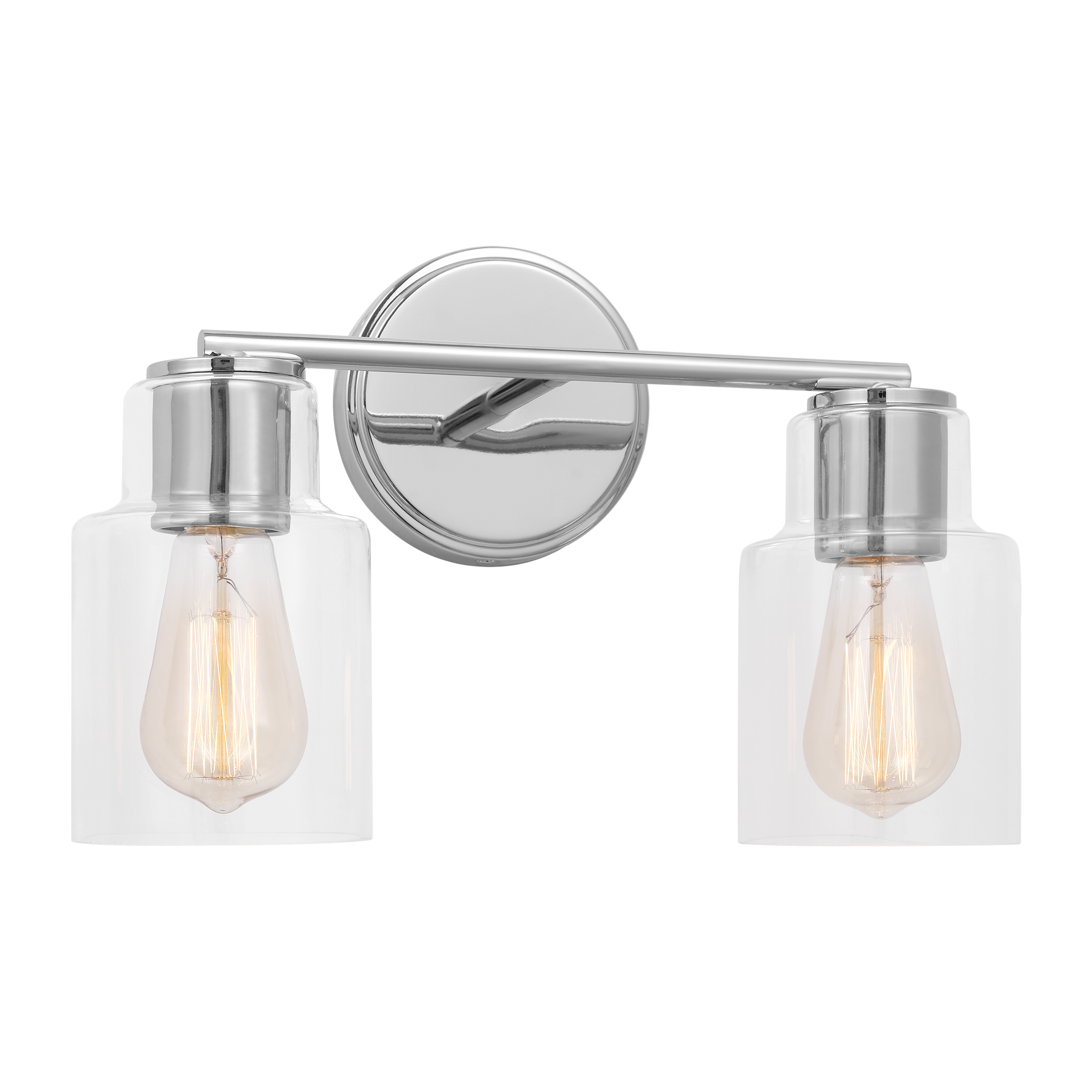 Sayward 2-Light Bath Sconce | Chrome Bulb(s) Not Included