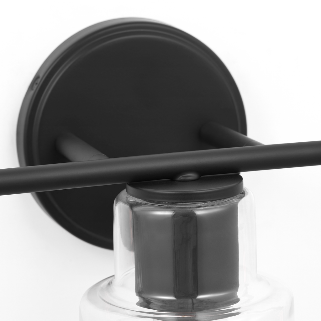 Sayward 3-Light Bath Sconce | Midnight Black Bulb(s) Not Included