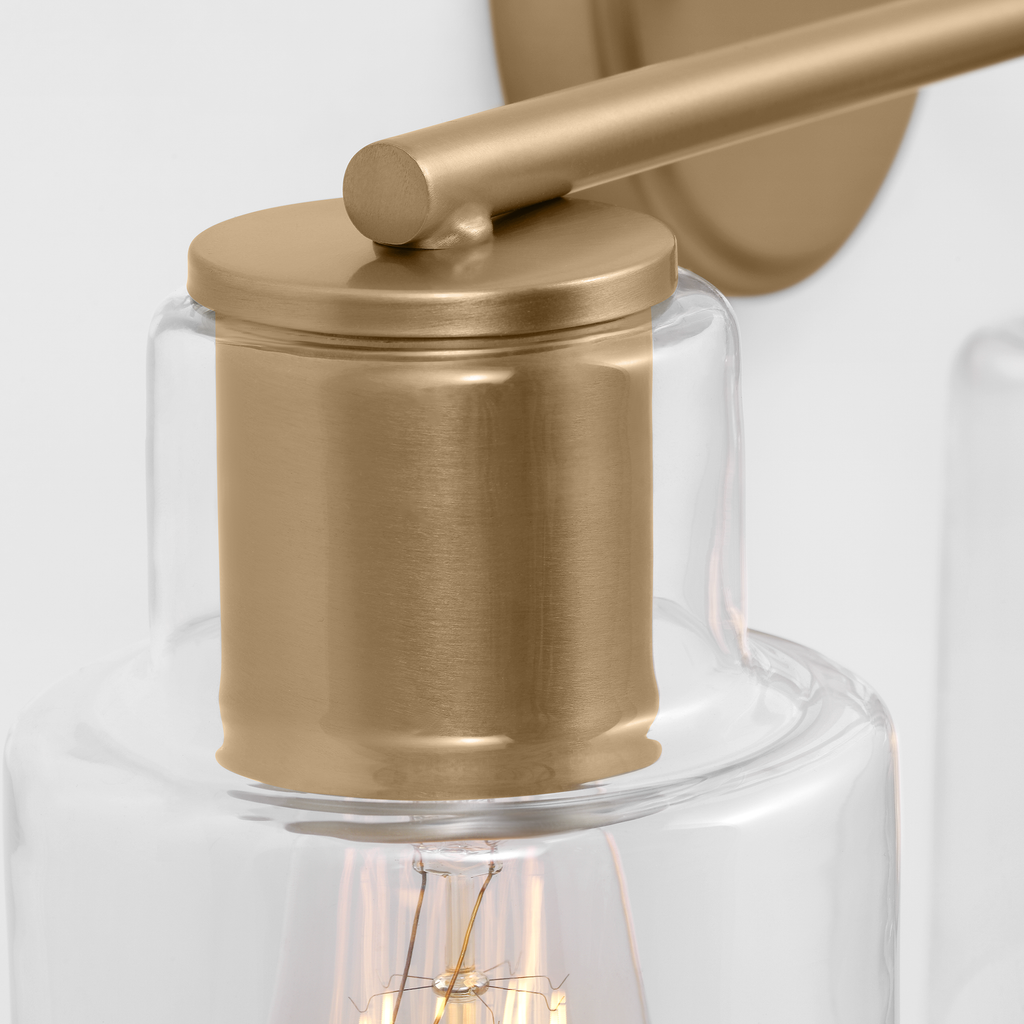 Sayward 3-Light Bath Sconce | Satin Brass Bulb(s) Not Included
