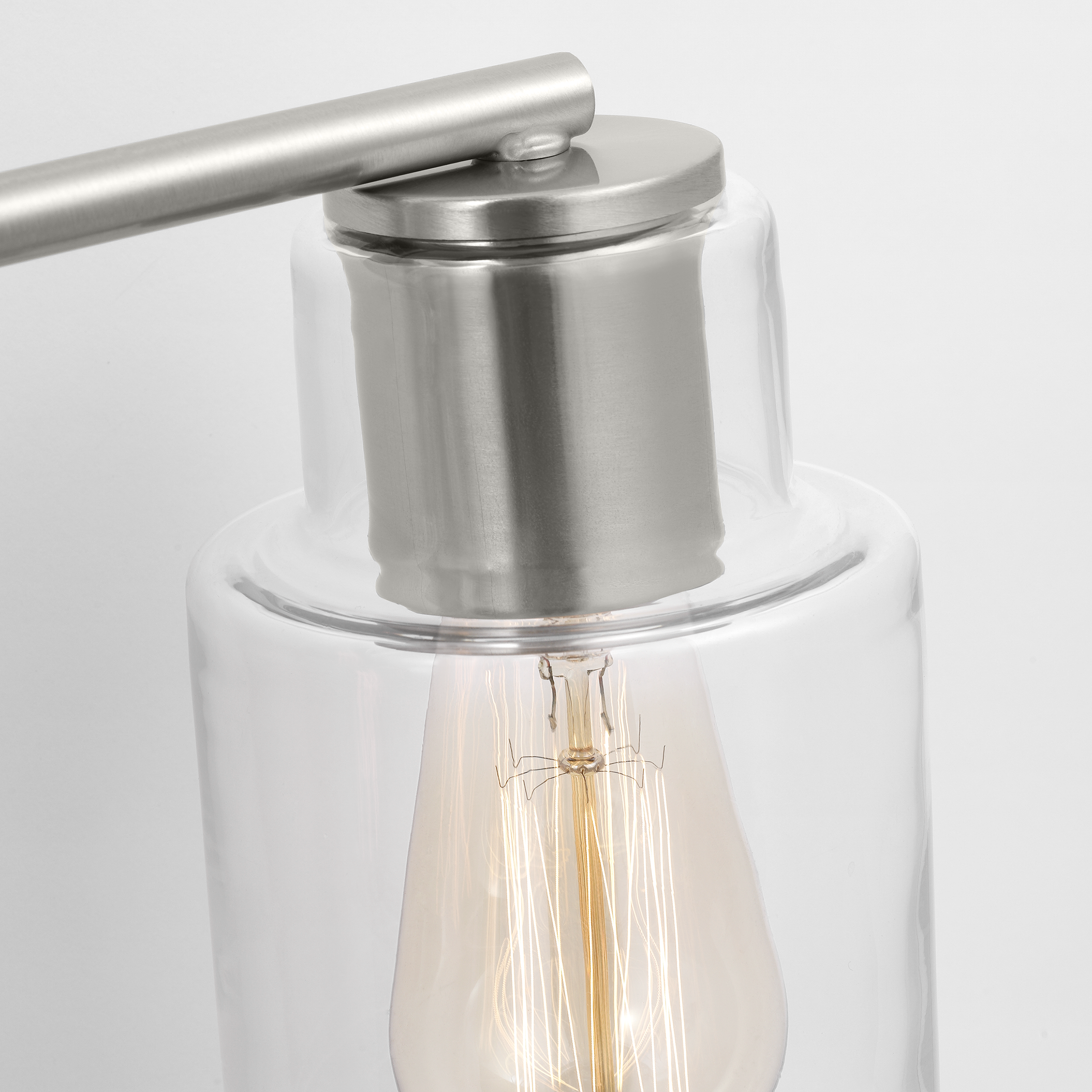 Sayward 4-Light Bath Sconce | Brushed Steel Bulb(s) Not Included