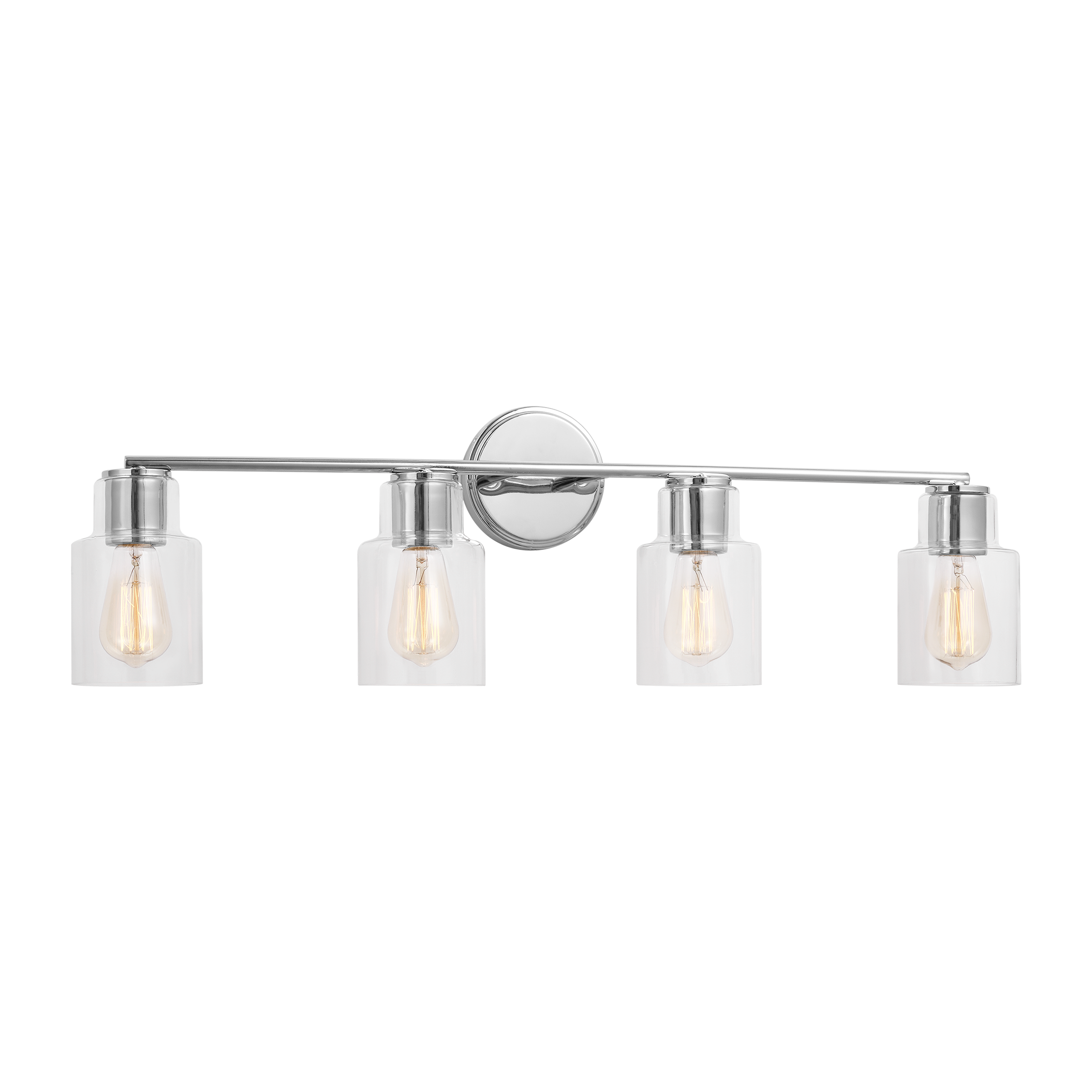 Sayward 4-Light Bath Sconce | Chrome Bulb(s) Not Included
