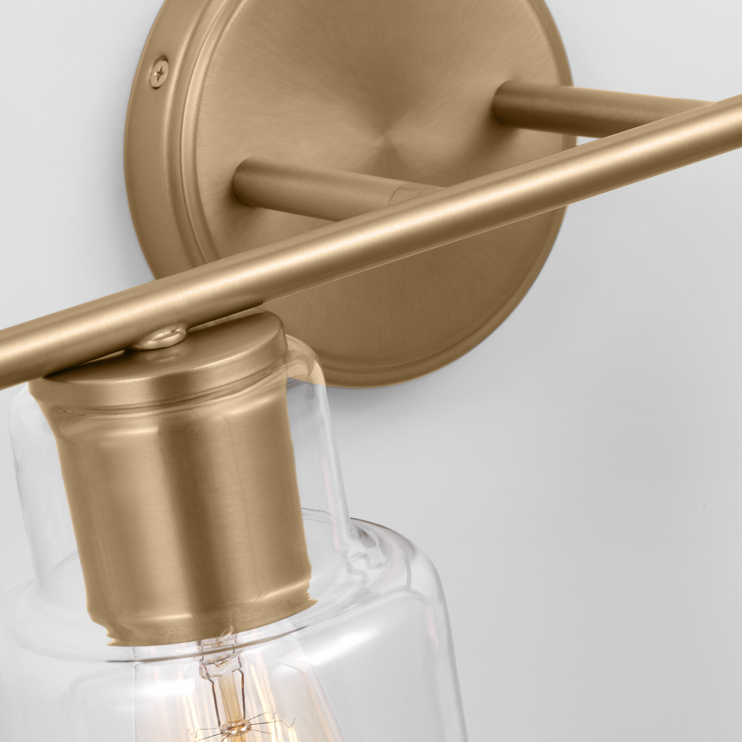 Sayward 4-Light Bath Sconce | Satin Brass Bulb(s) Not Included