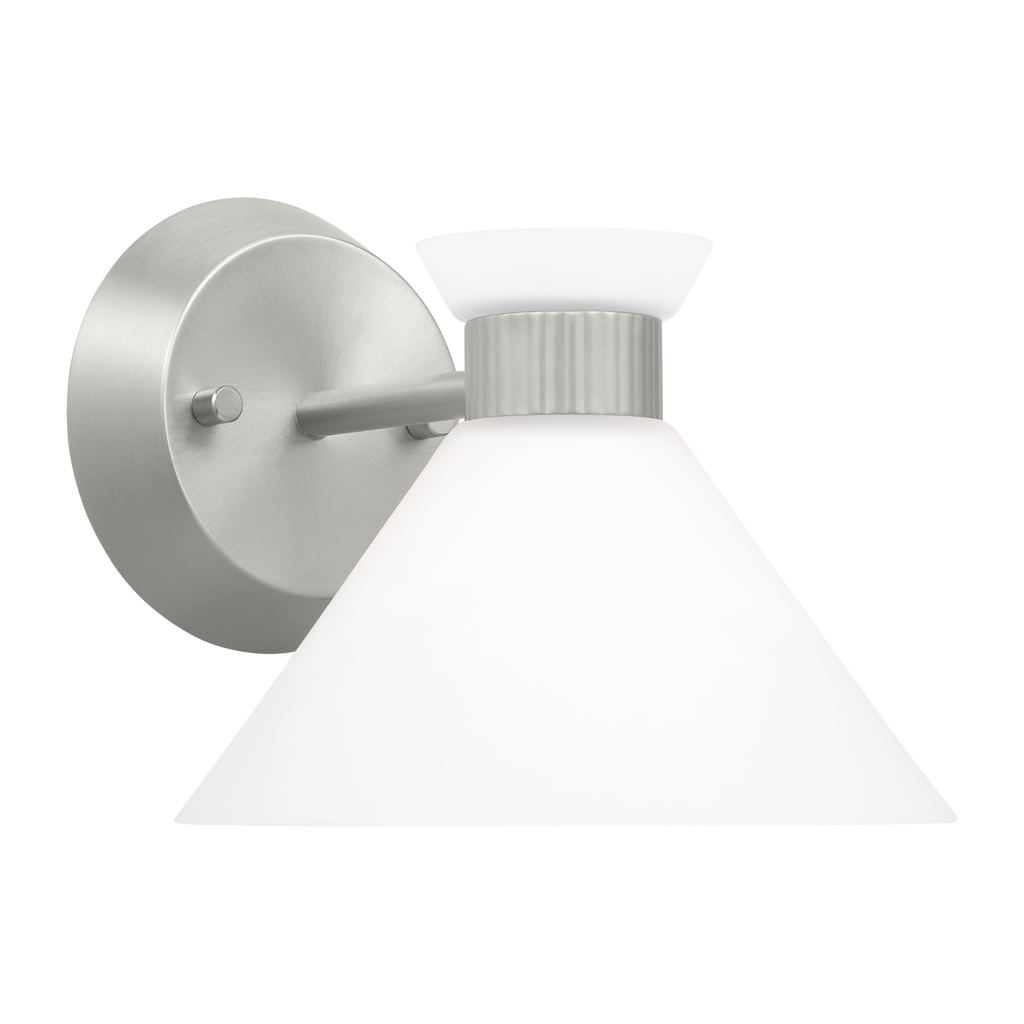 Belcarra Small Sconce Brushed Steel