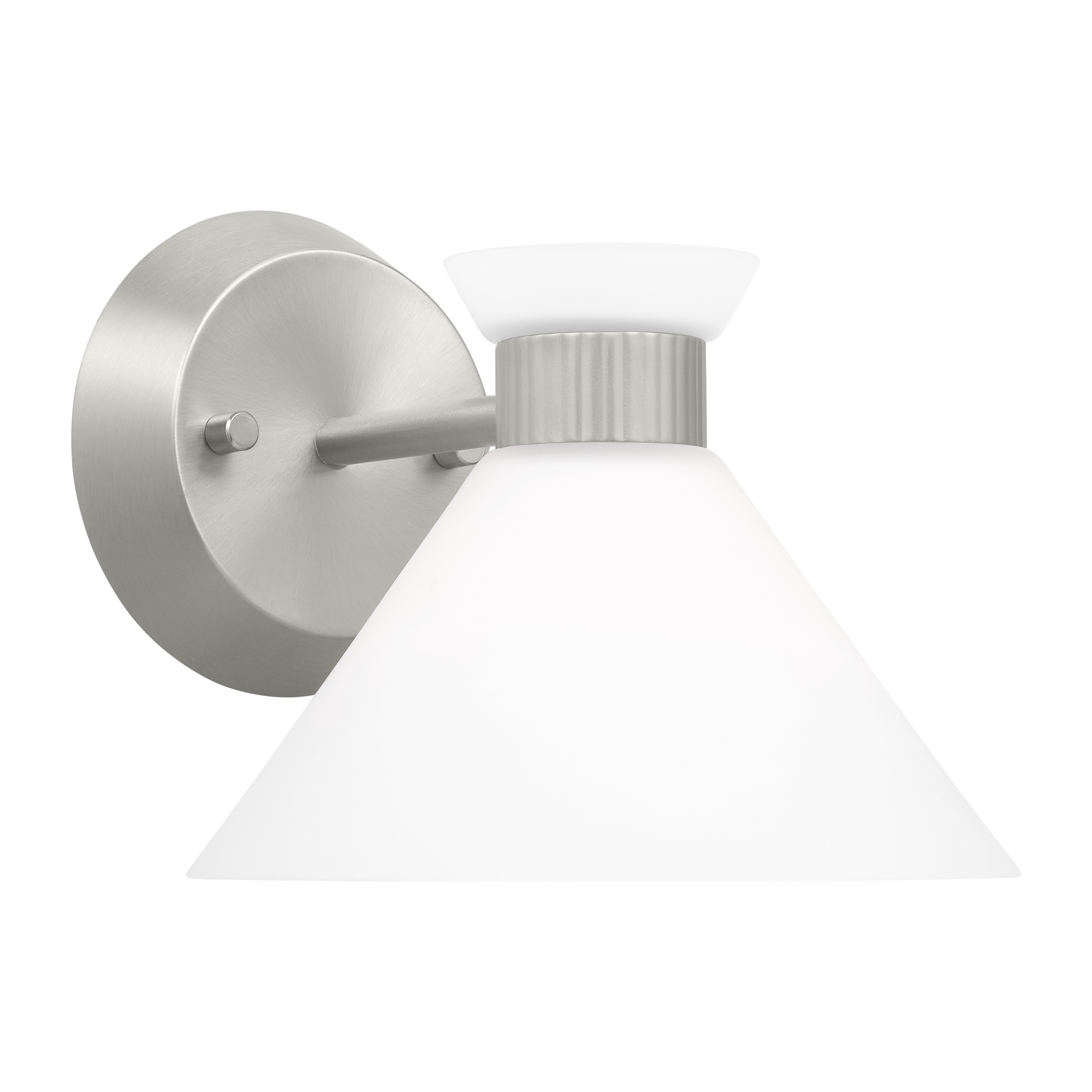 Belcarra Small Sconce Brushed Steel