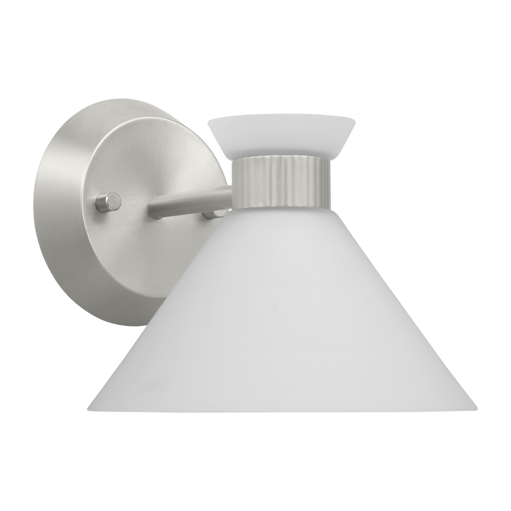 Belcarra Small Sconce Brushed Steel