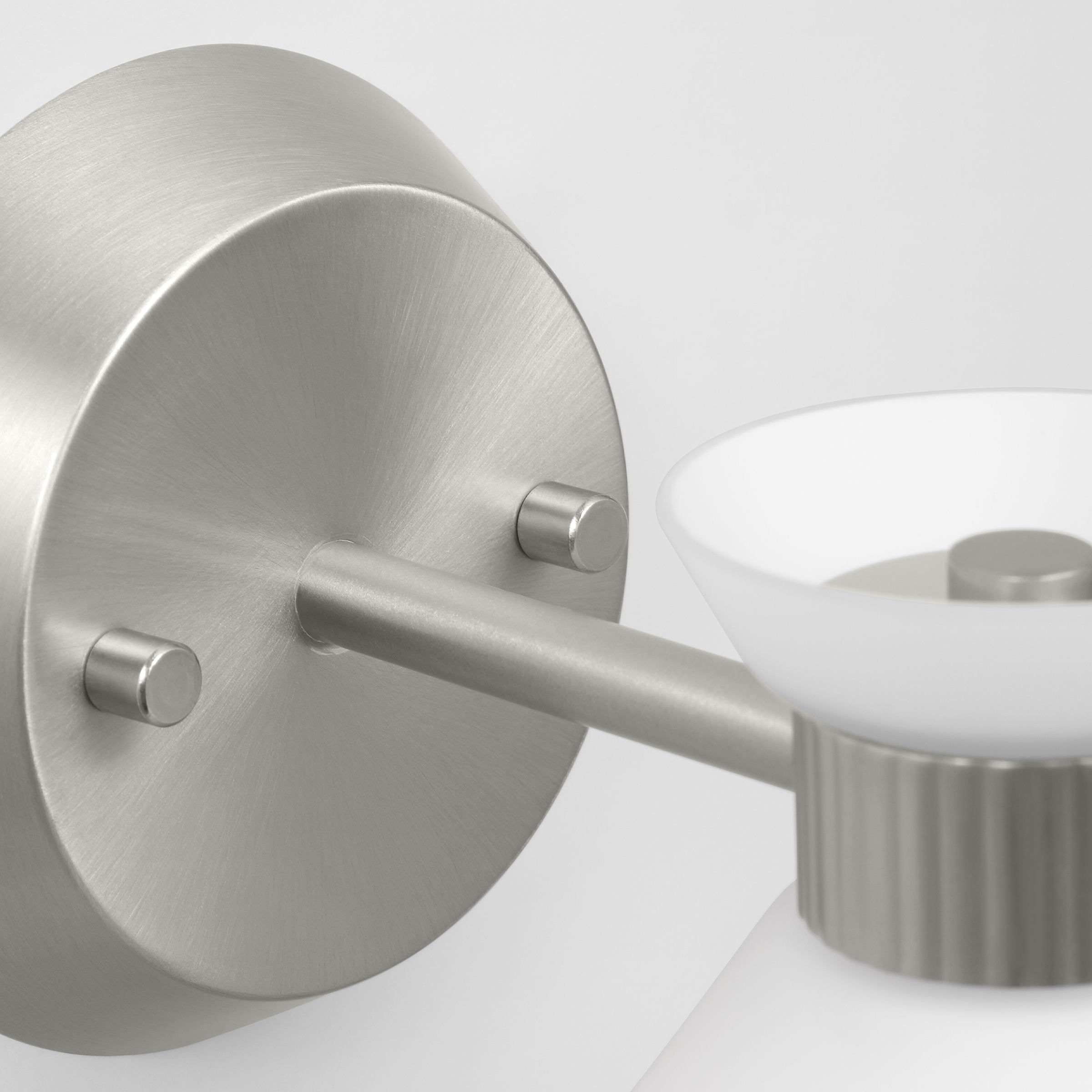 Belcarra Small Sconce Brushed Steel