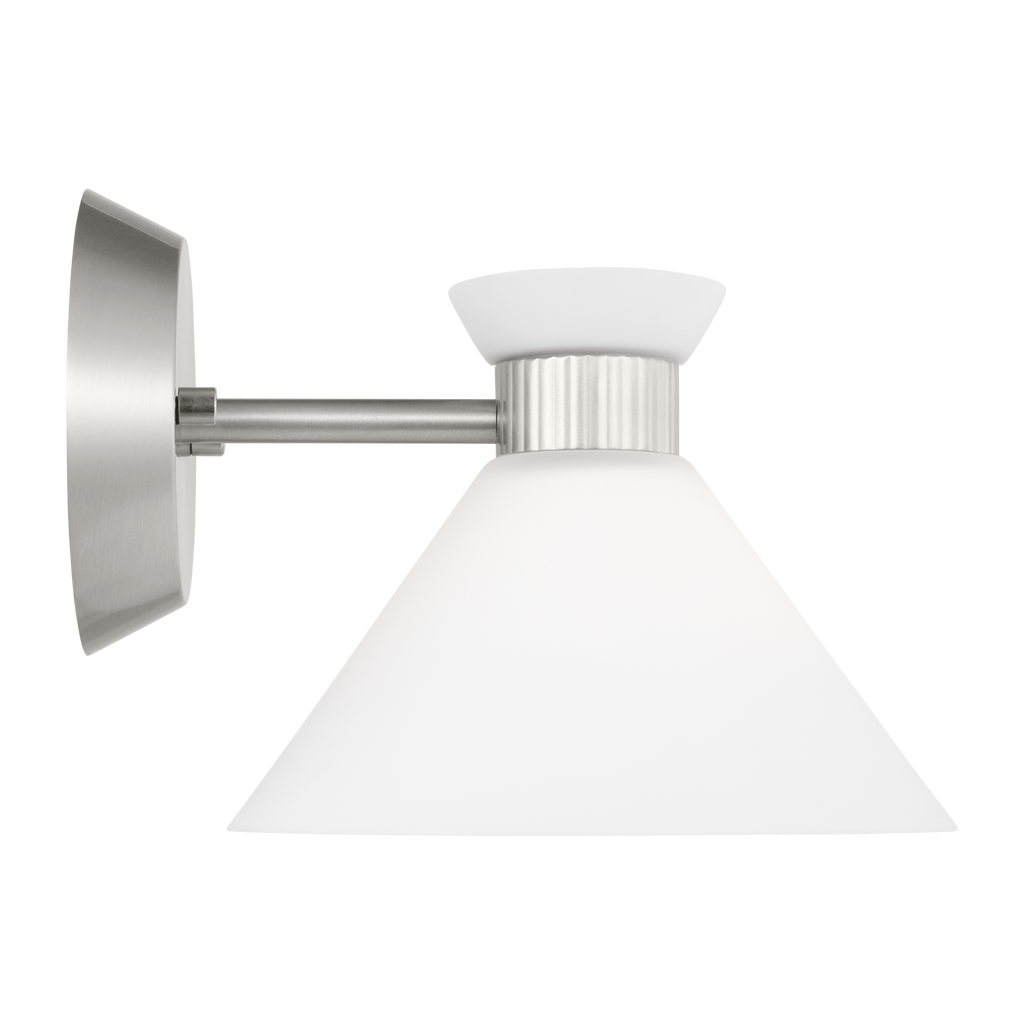 Belcarra Small Sconce Brushed Steel