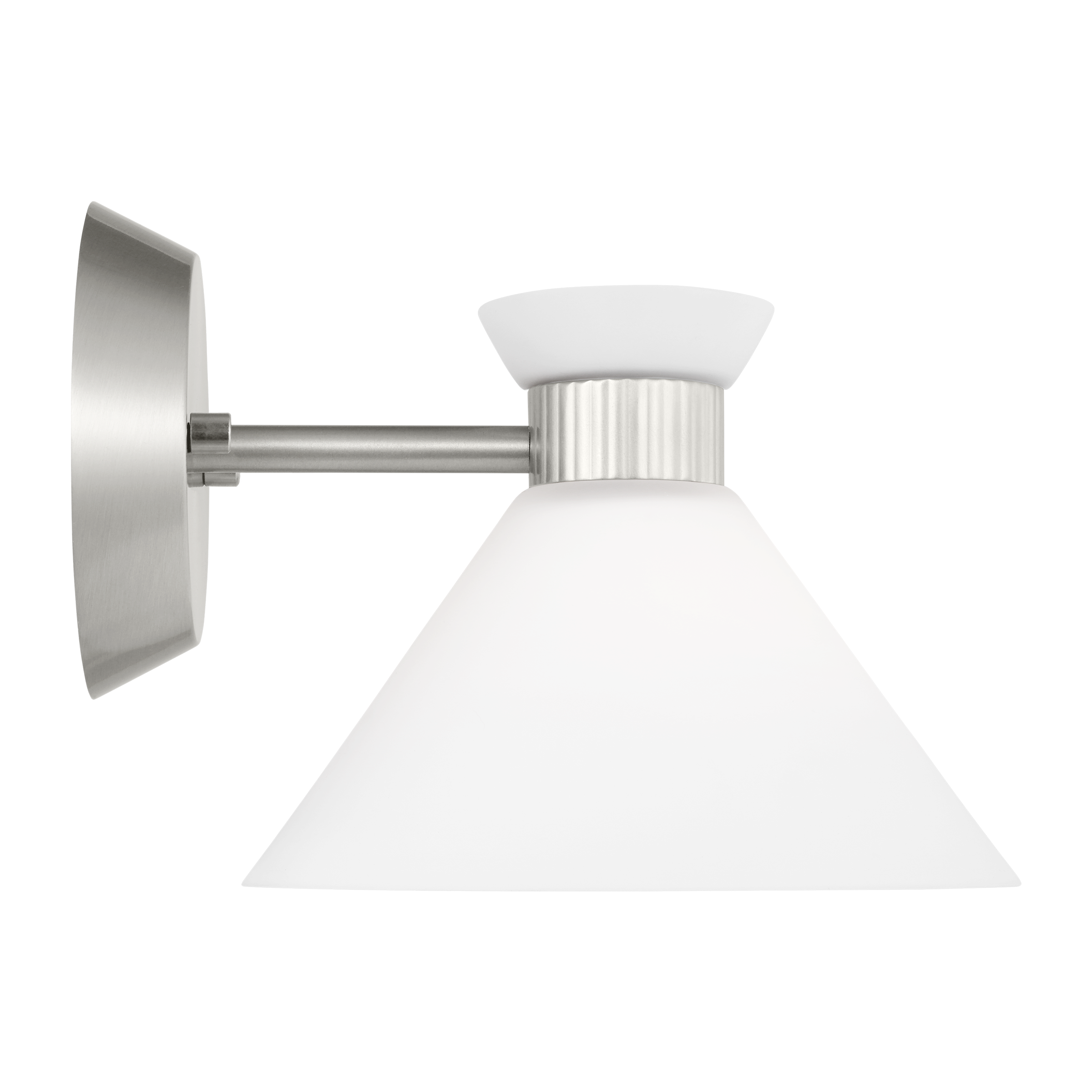 Belcarra Small Sconce Brushed Steel