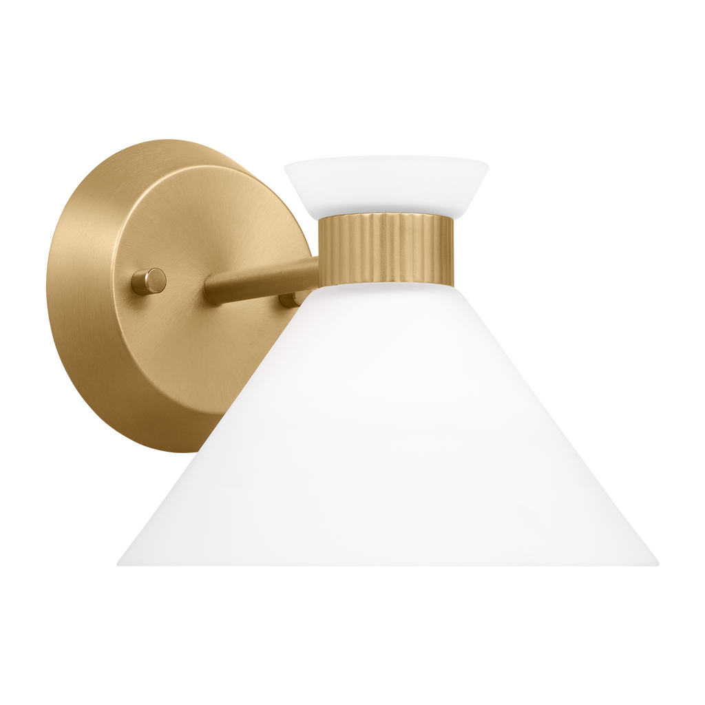 Belcarra Small Sconce Satin Brass