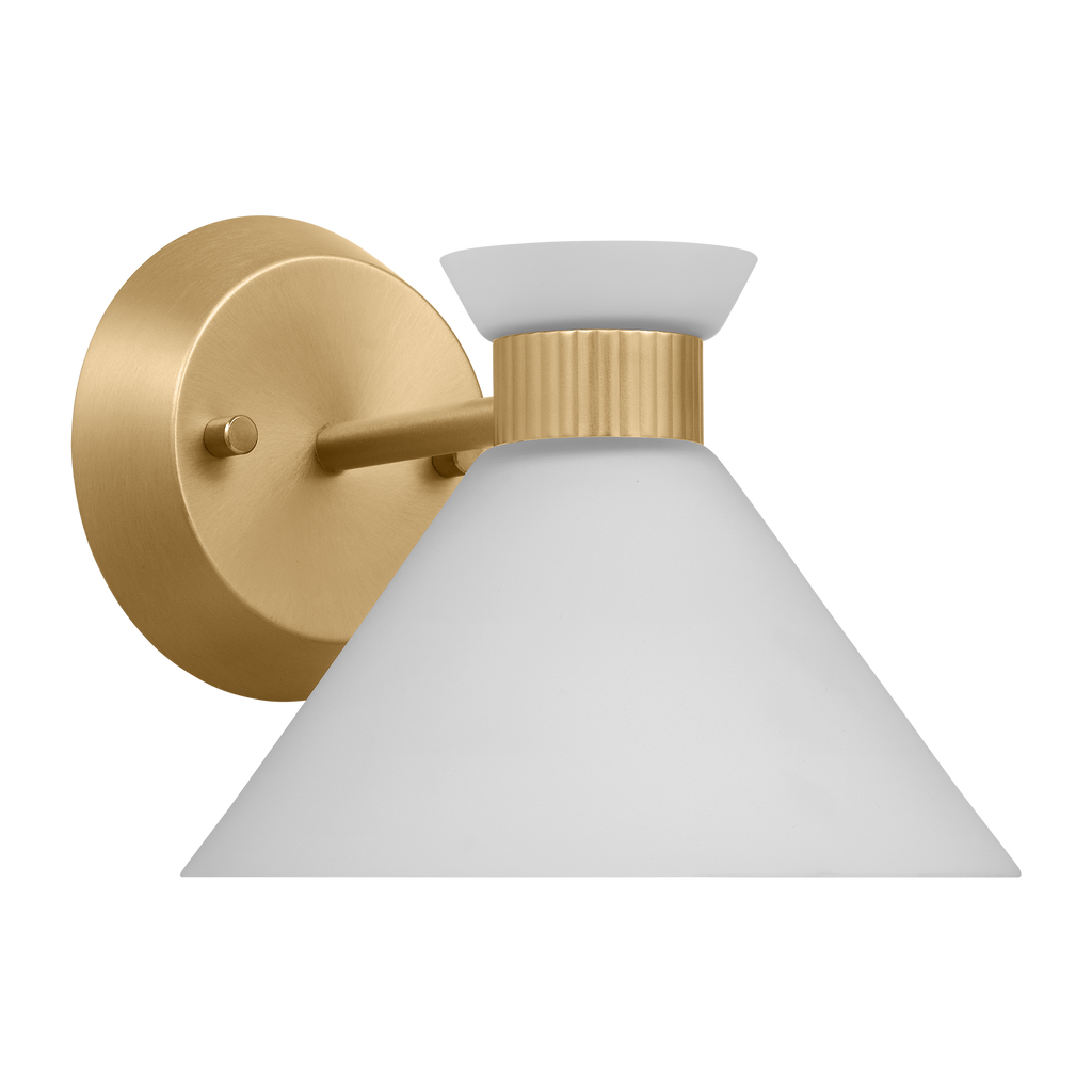 Belcarra Small Sconce Satin Brass