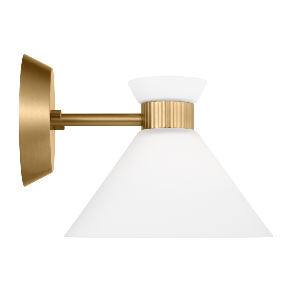 Belcarra Small Sconce Satin Brass
