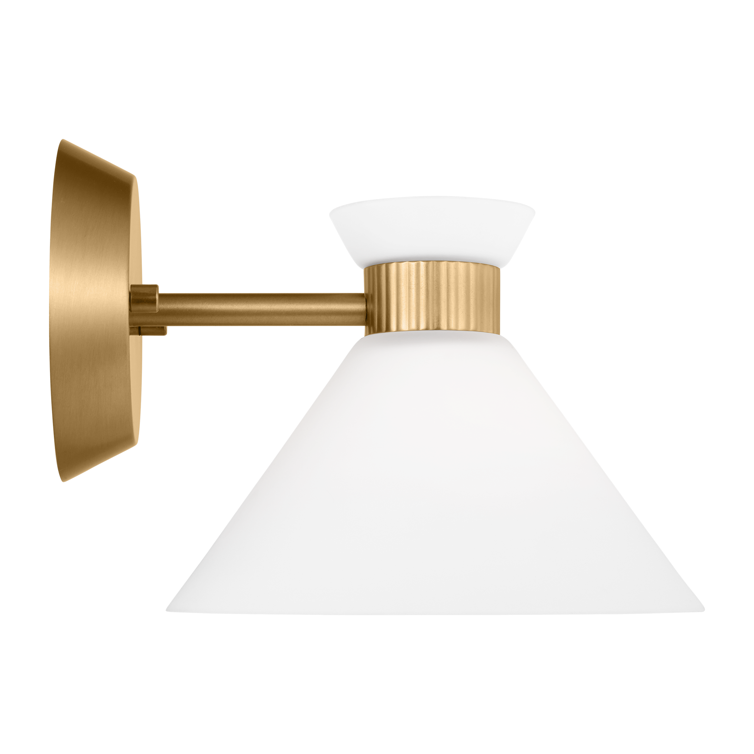 Belcarra Small Sconce Satin Brass