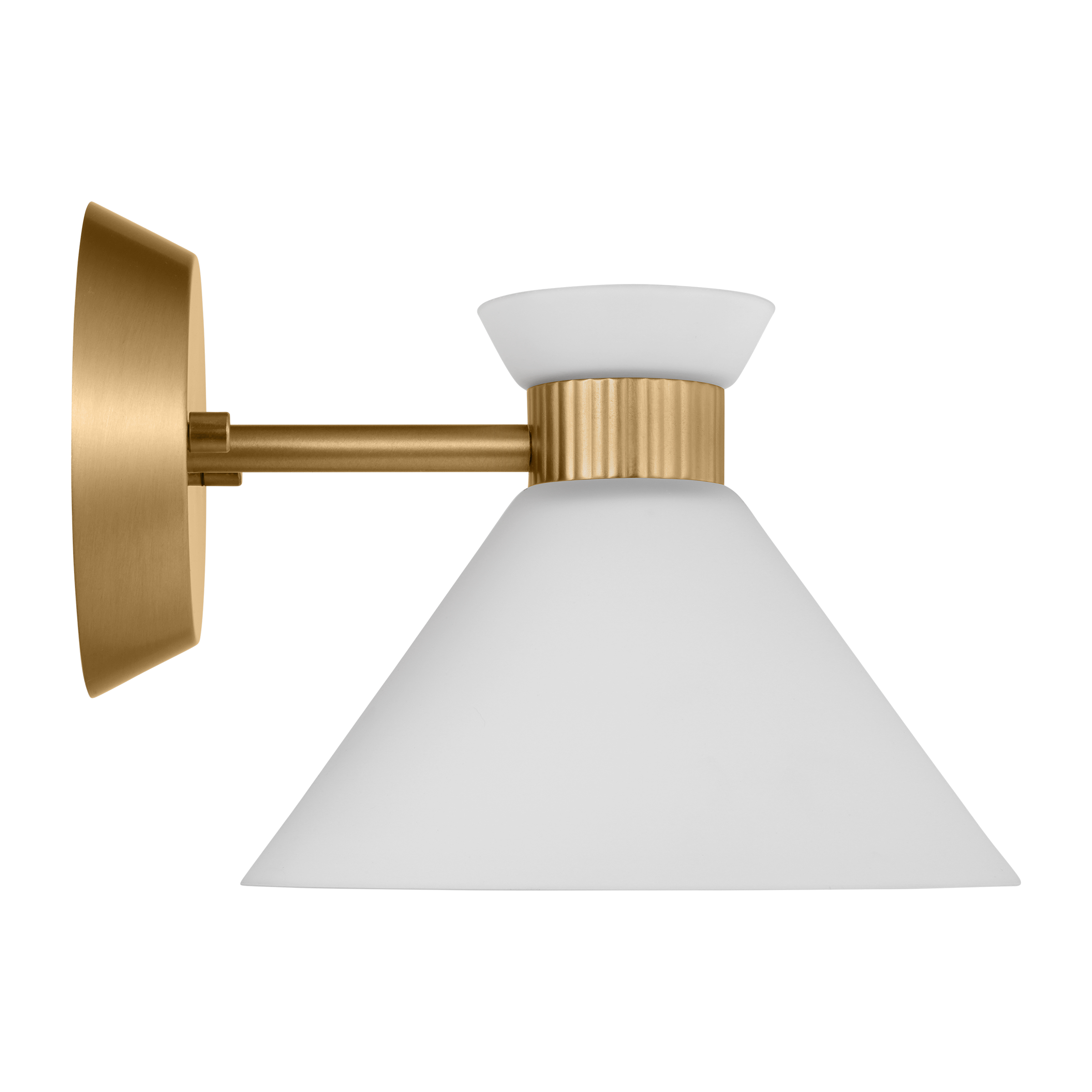 Belcarra Small Sconce Satin Brass