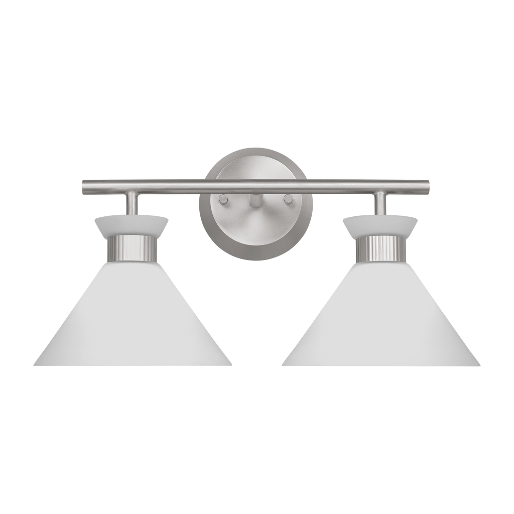 Belcarra 2 - Light Vanity Brushed Steel
