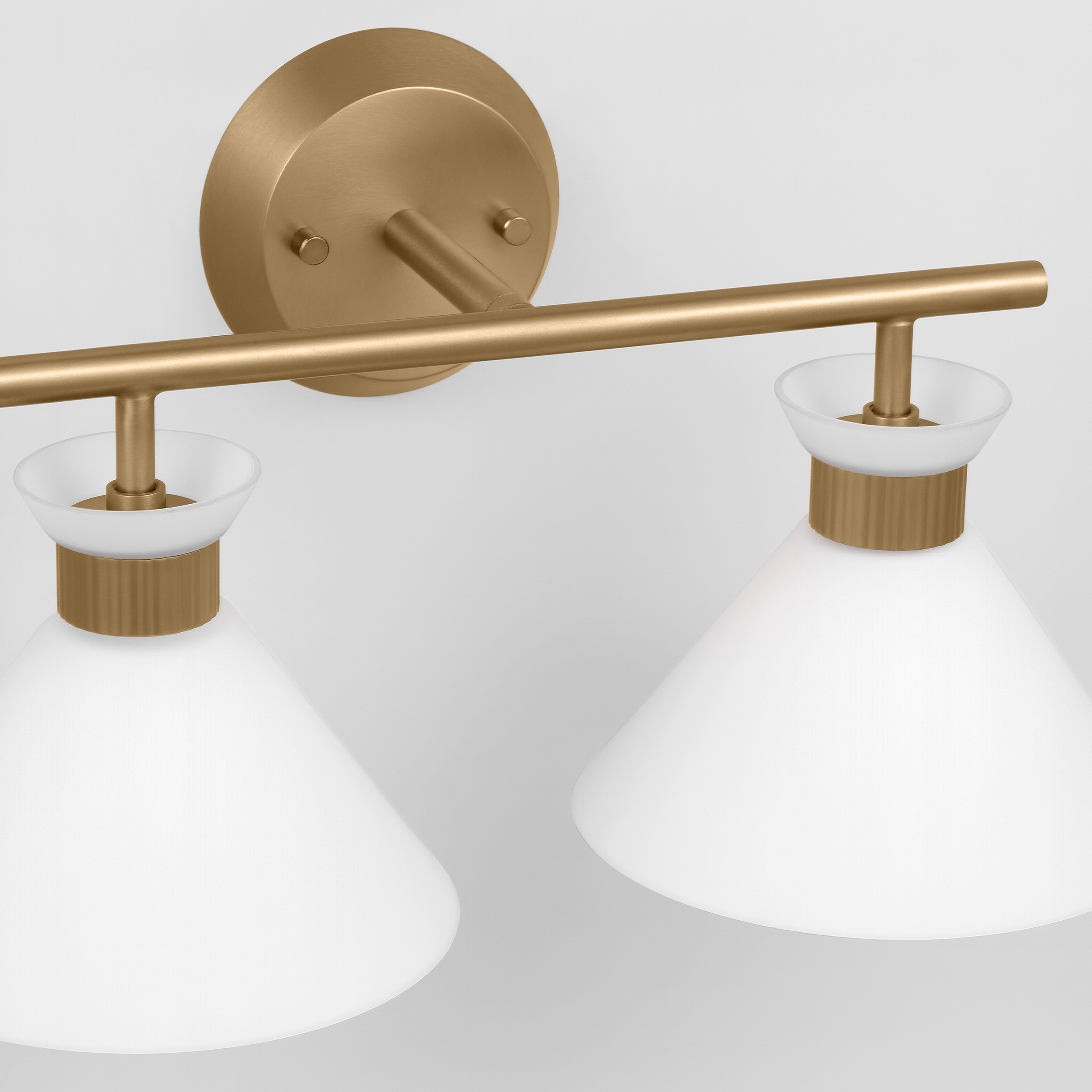 Belcarra 2 - Light Vanity Satin Brass